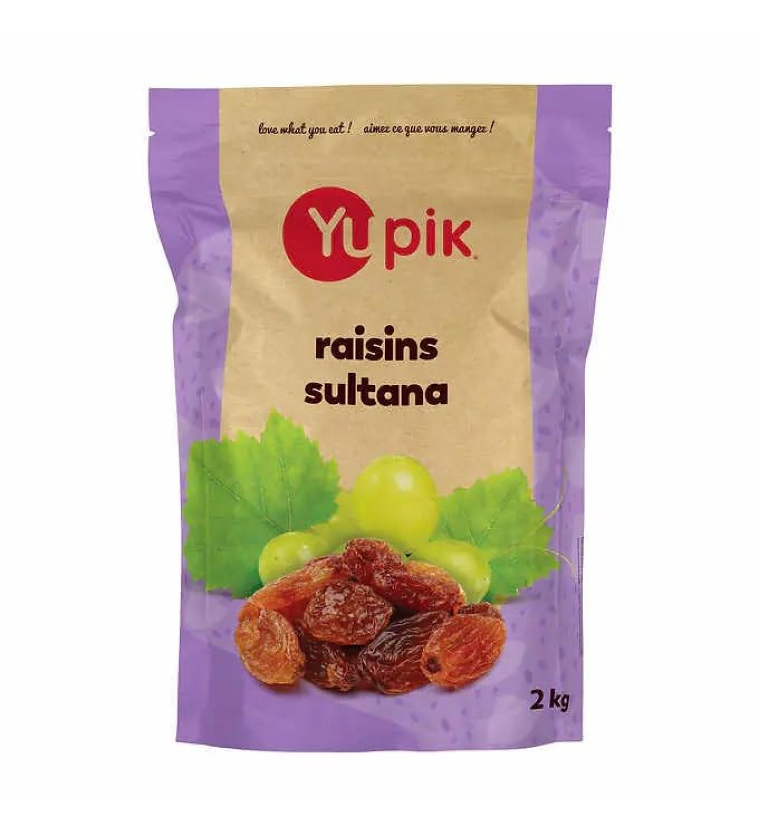 YUPIK SULTANA RAISINS 2 KG