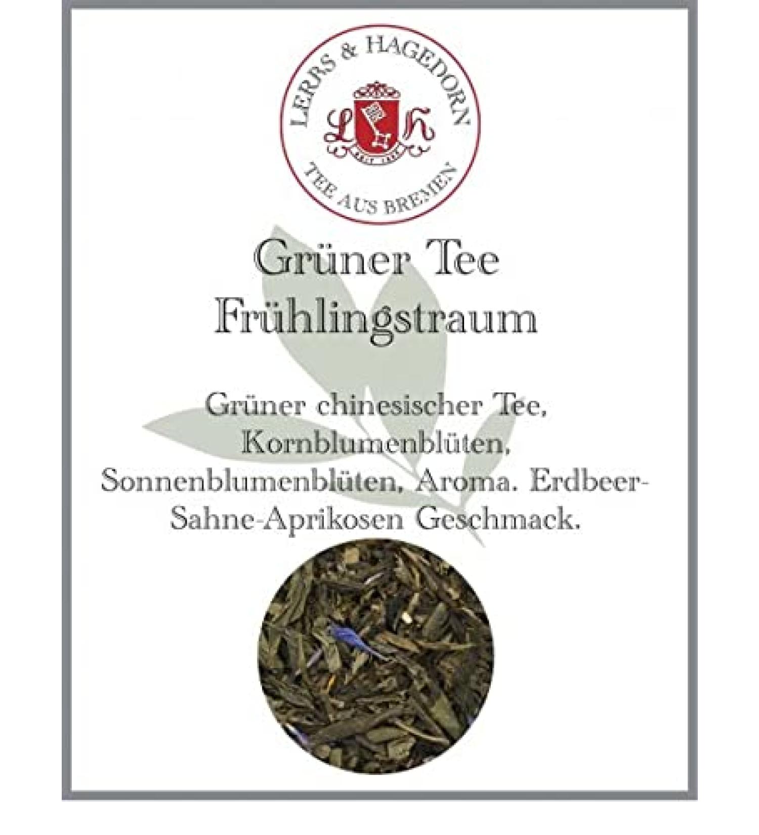  Lerbs & Hagedorn Spring Green Tea 250g - Buy Online on GoSupps.com