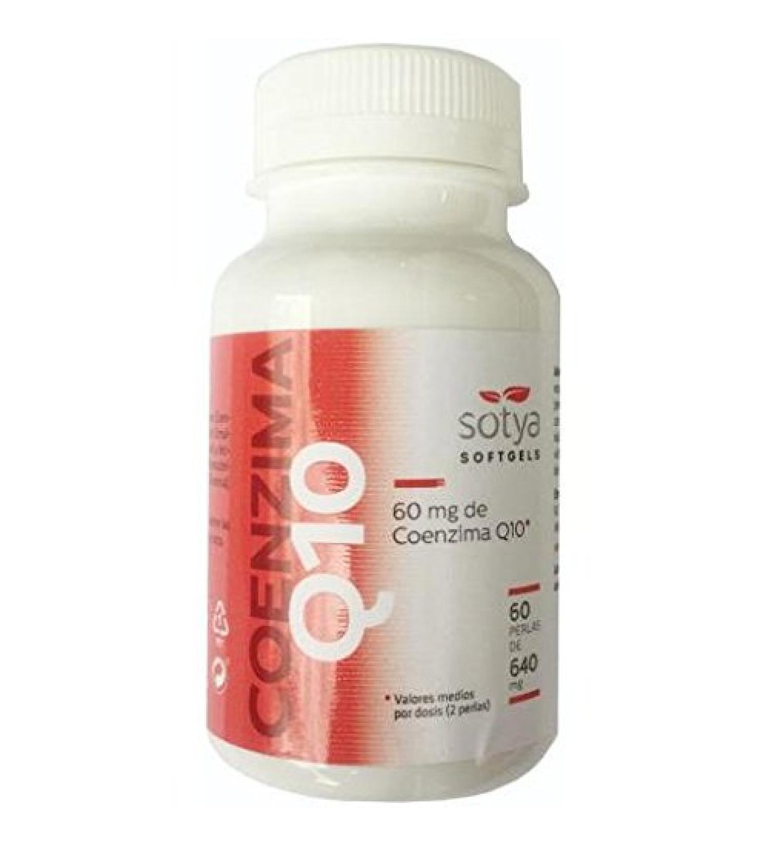 Coenzyme Q10 60 pearls of 30 mg Sotya