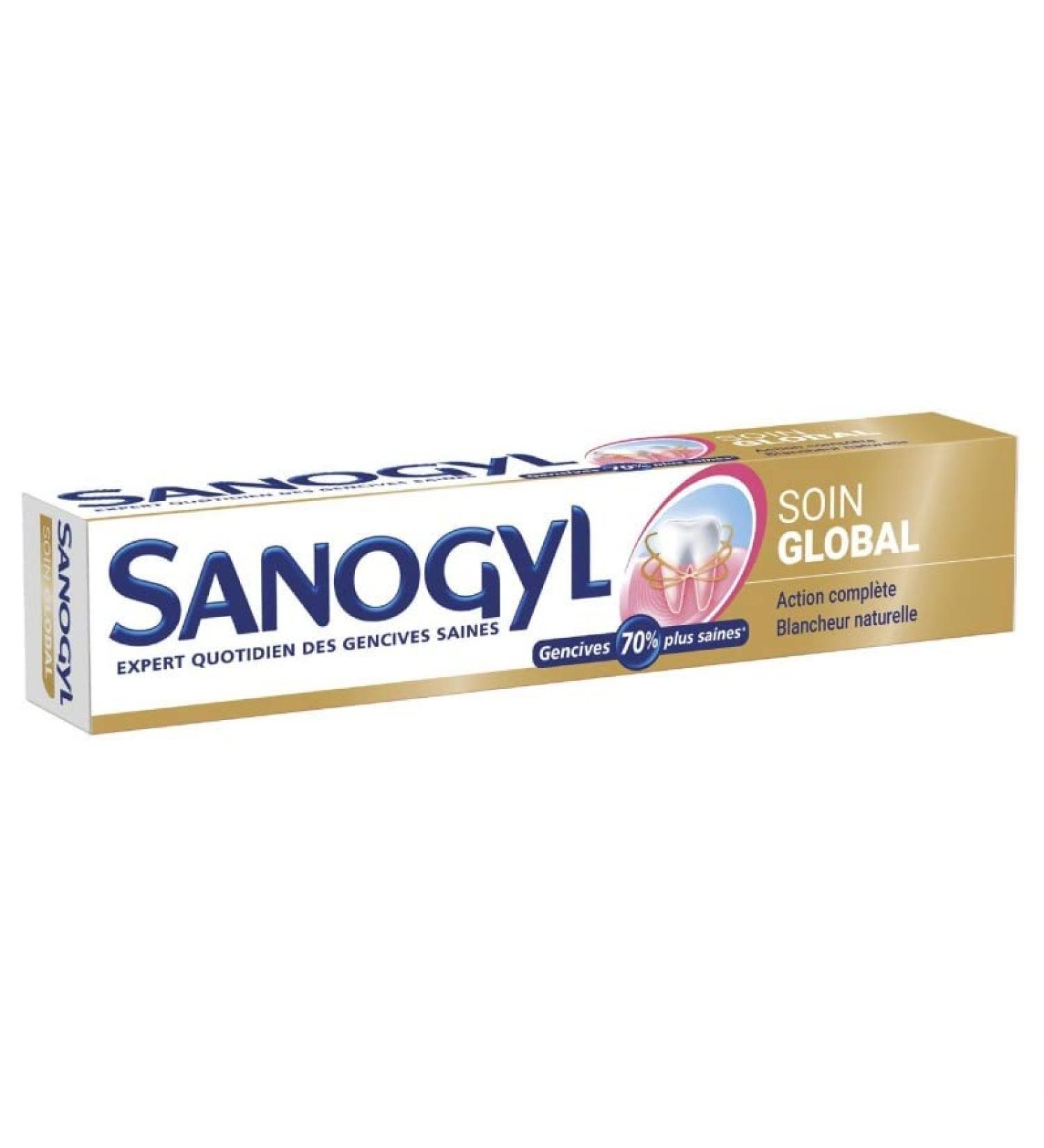 SANOGYL - Global Care Toothpaste + Whitening Tube 75Ml - Pack of 3 - Buy Online on GoSupps.com