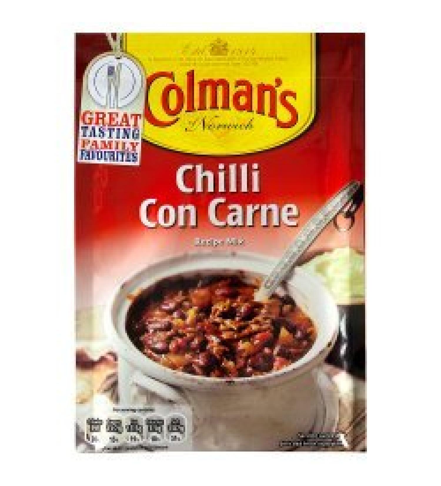 Colman's Casseroll Mix Chilli Con Carne 50g x 12
