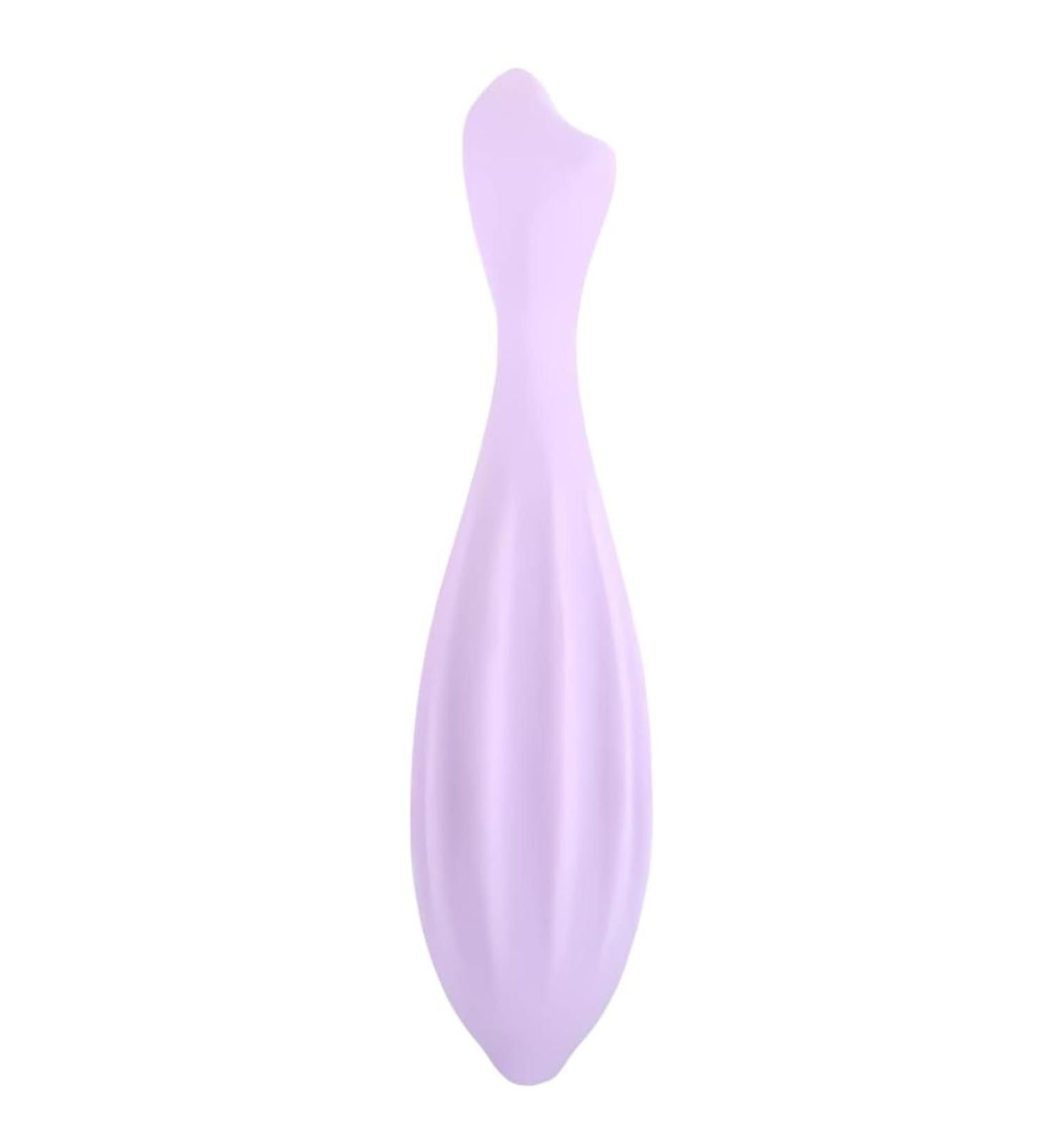 Shop Purple Silicone Face Roller | Portable & Washable Gua Sha Massage Tool for Women | Essential Skin Care Gift - Buy Online on GoSupps.com