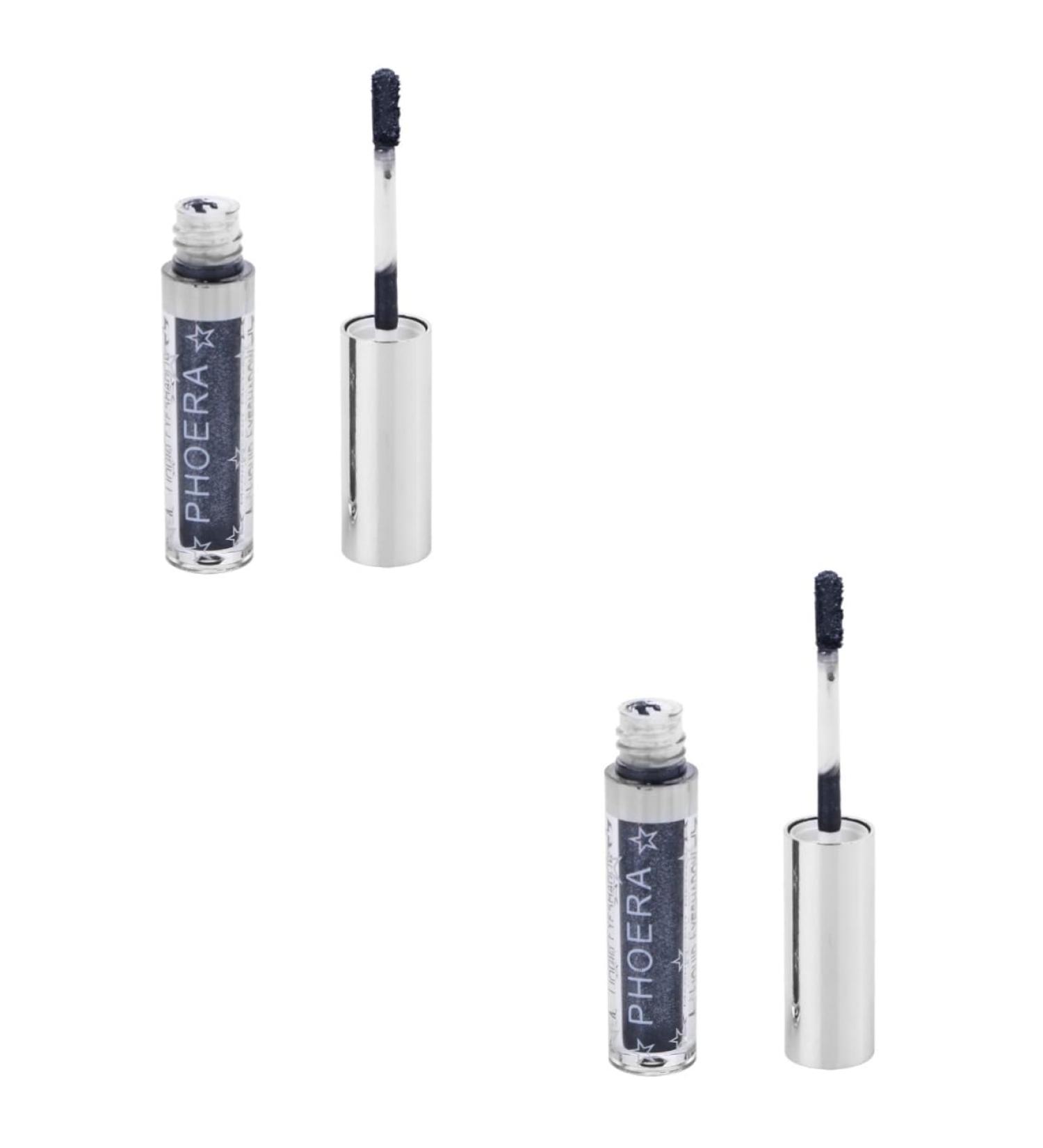 DOITOOL 2pcs Eyeshadow Shiny Glitter Liquid Eyeliners Glitter Eyeliner Glow Eye Powder Eye Shadow Make up - Buy Online on GoSupps.com