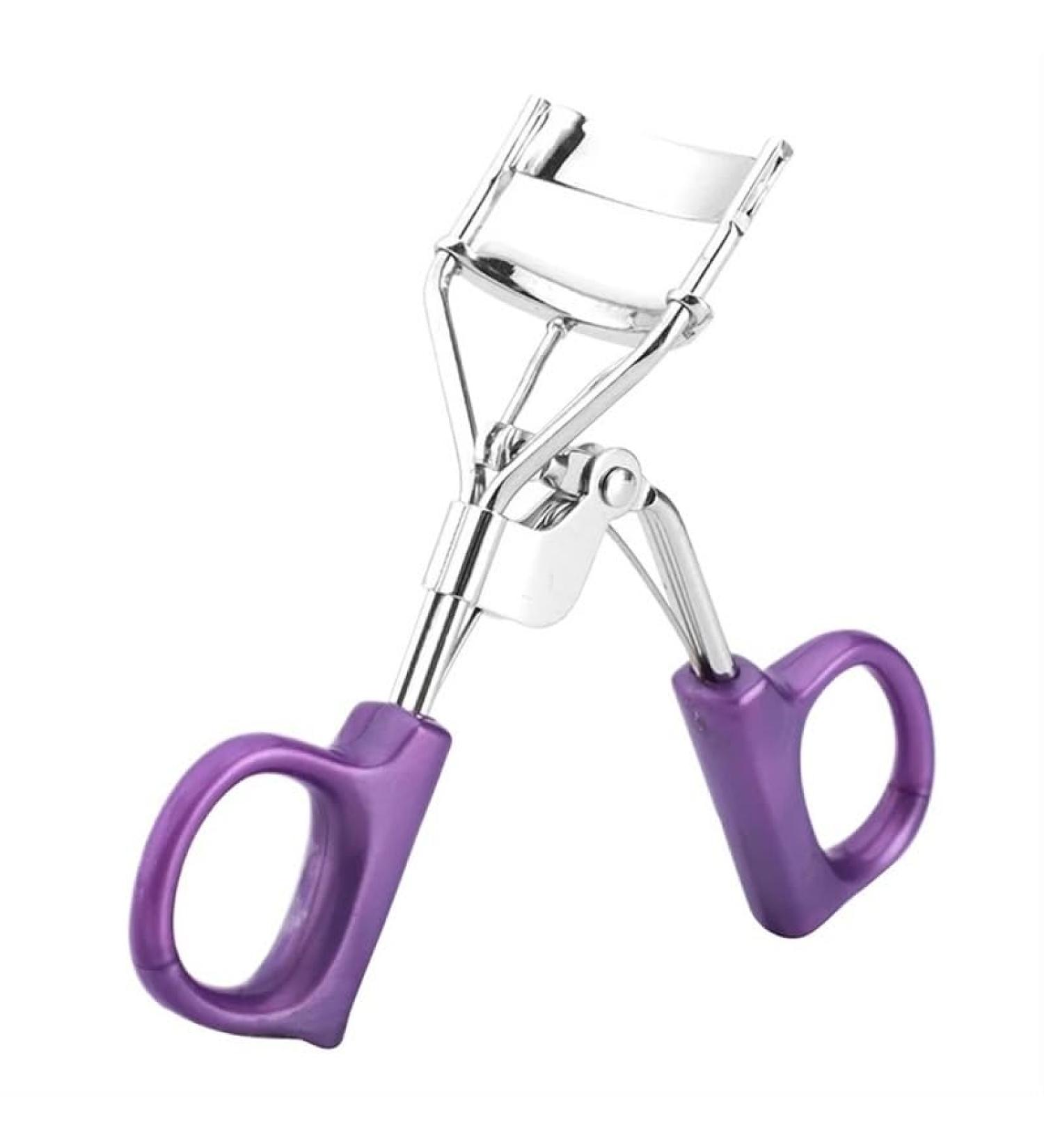 Effortless Lash Curler: Instant Eye-Opening Effect Easy-to-Use Eyelash Curling Tool-Design for Home & Travel Purple - Buy Online on GoSupps.com
