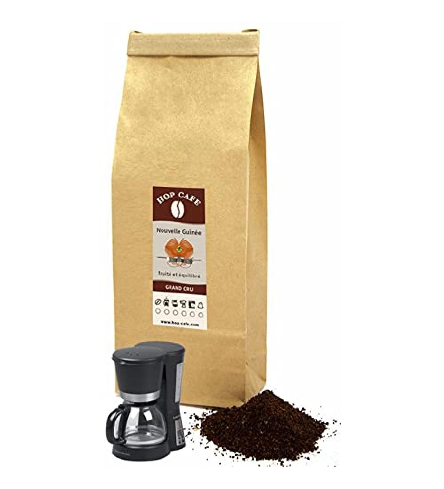 HOP CAFE Sigri Ground Coffee Maker 500 g New Guinea