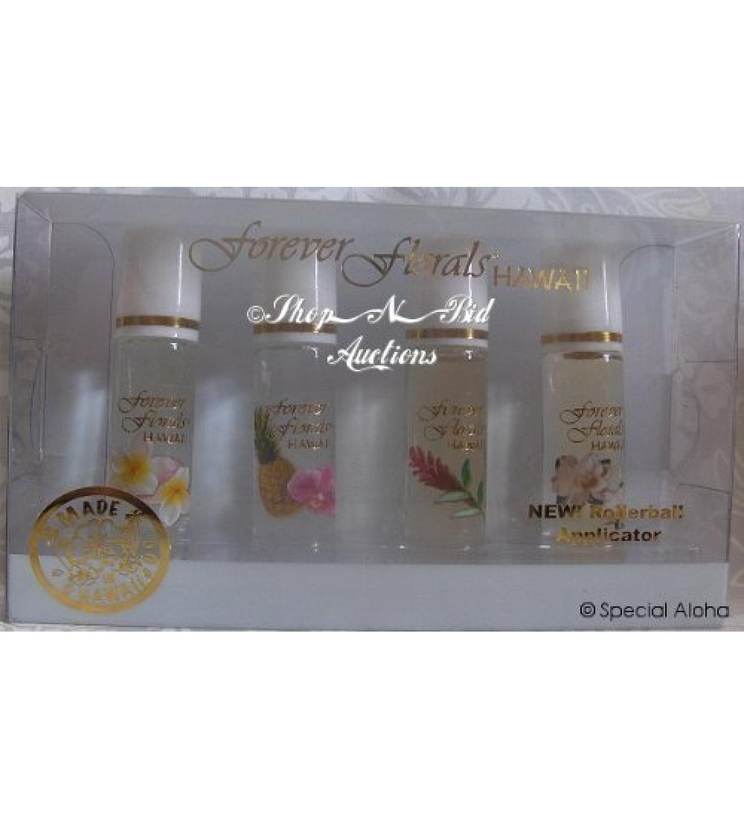 Assorted 4-Pack Cologne Set with Rollerball Applicator