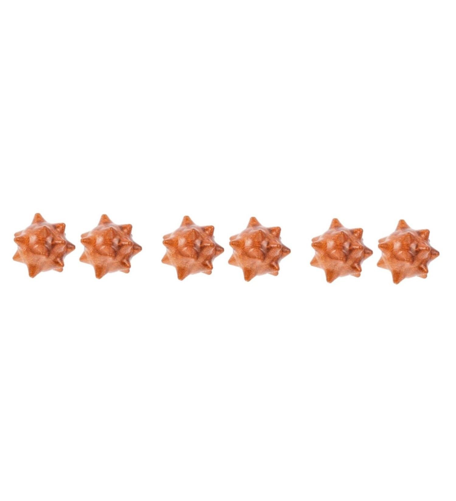 Healeved 6-Pack Massage Balls - Fitness Handballs for Muscle Relief & Foot Massage - PVC 5x5cm - International Shipping Available - Buy Online on GoSupps.com