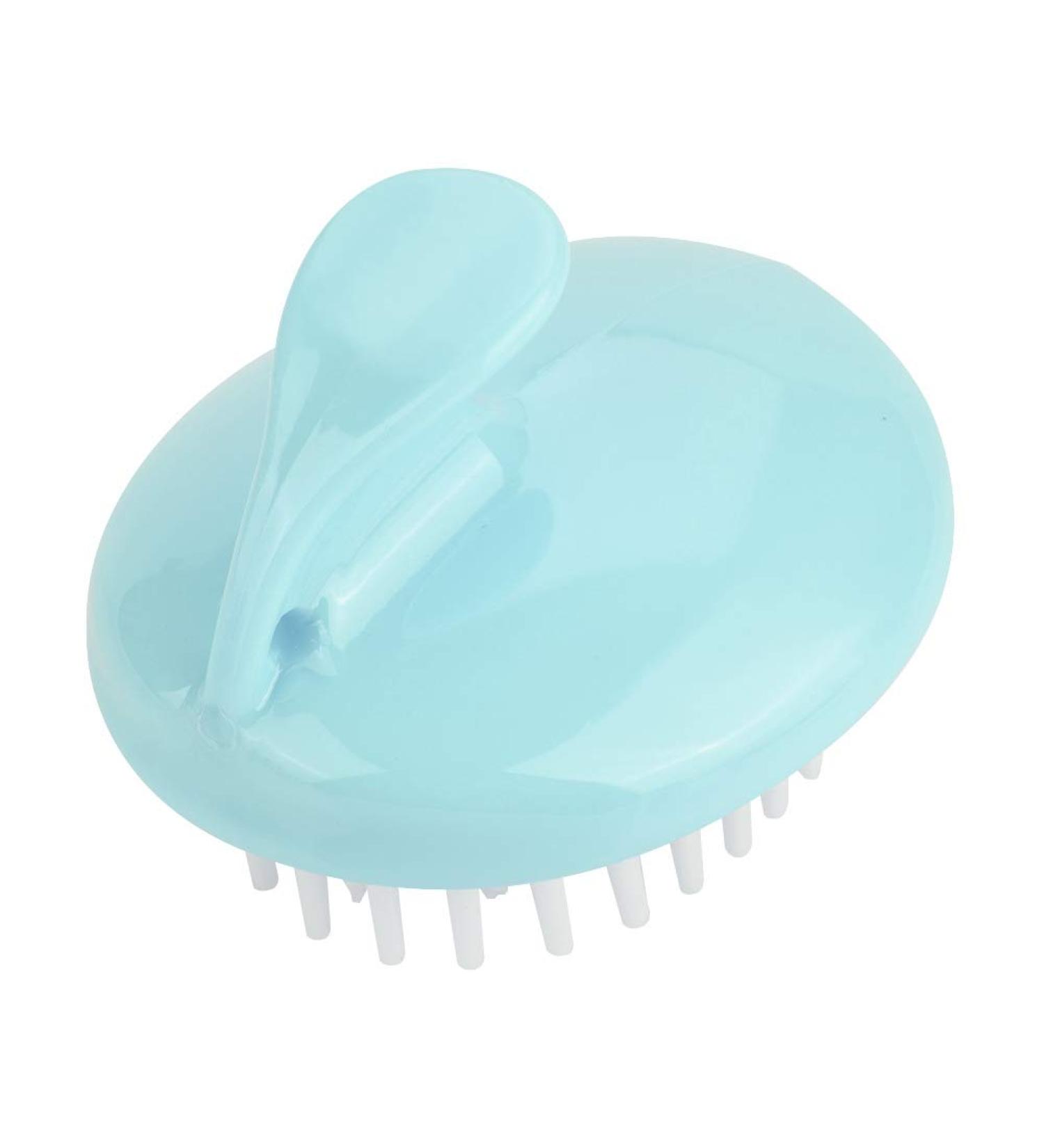 Verdant Touch Shampoo Brush - Waterproof Scalp Scrubber & Stress Relief Massage Device | Green Hair Care - Buy Online on GoSupps.com