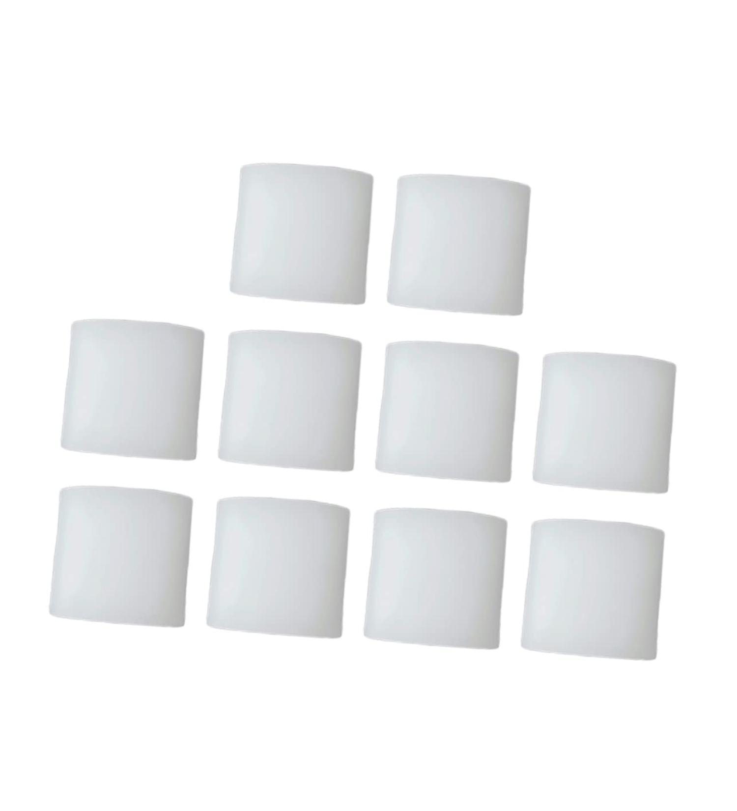 Hemoton 10pcs Bunion Separator Protectors - Gel Silicone Sleeves for Men - White 3x2.5cm - Buy Online on GoSupps.com