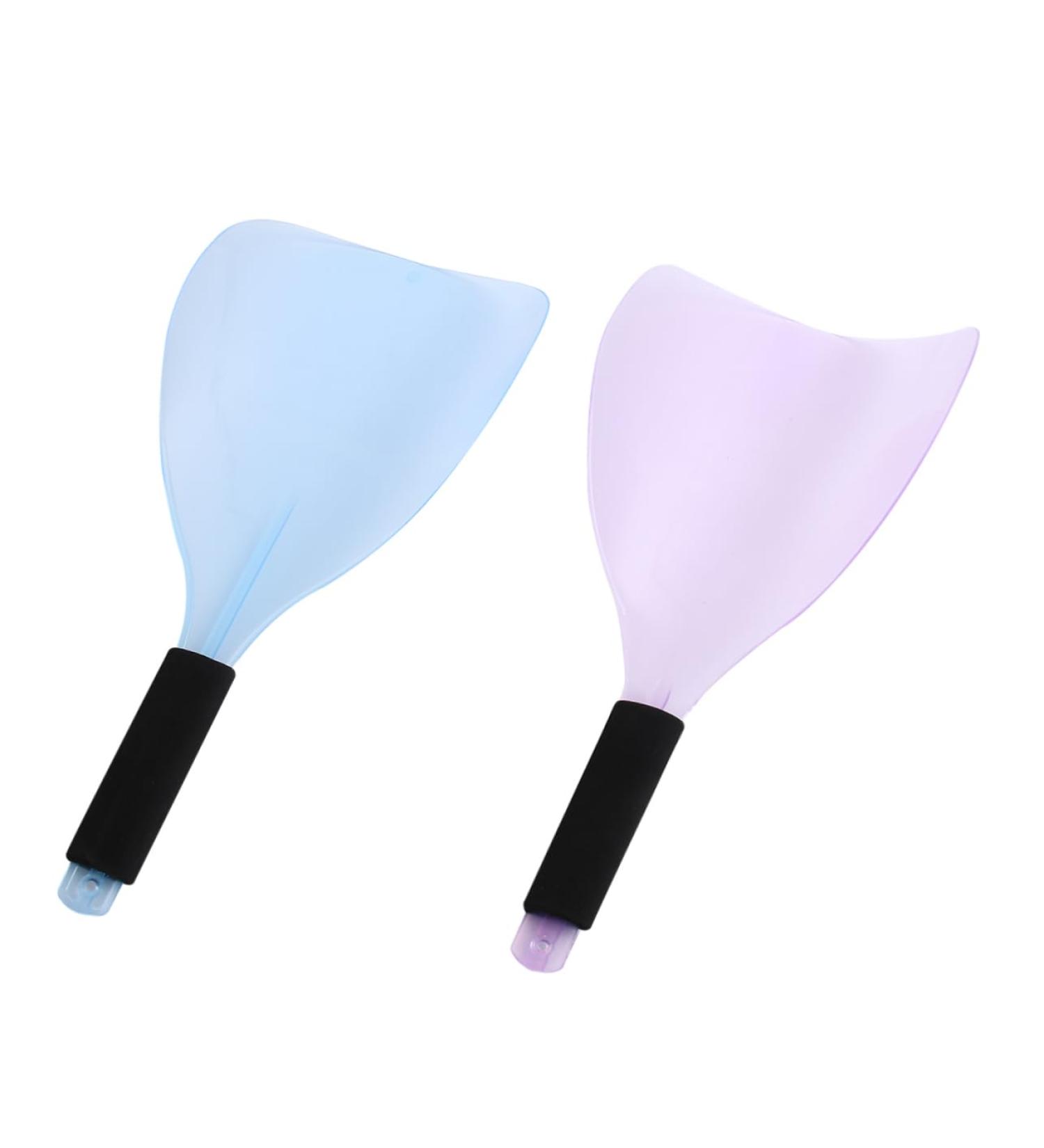 MERRYHAPY 2Pcs Handheld Face Baffles for Hair Cutting Hair Spray Protector Salon Supplies for Home and Barber Shop Essential Hairdressing Tools - Buy Online on GoSupps.com