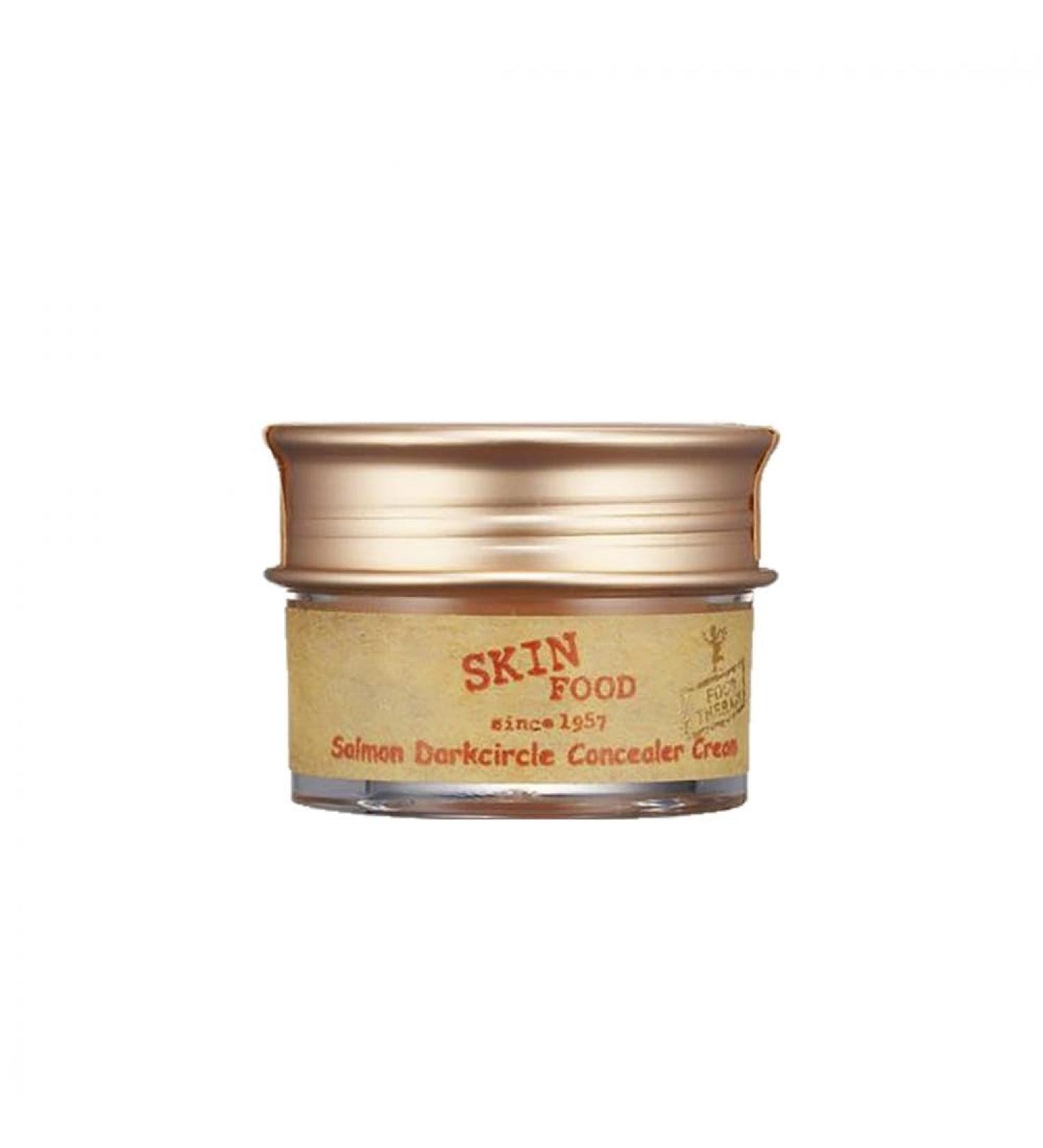 Buy SKINFOOD Salmon Dark Circle Concealer Cream #2 Salmon Beige - Best Dark Circle Treatment for Bright Eyes | Fast International Shipping - Buy Online on GoSupps.com