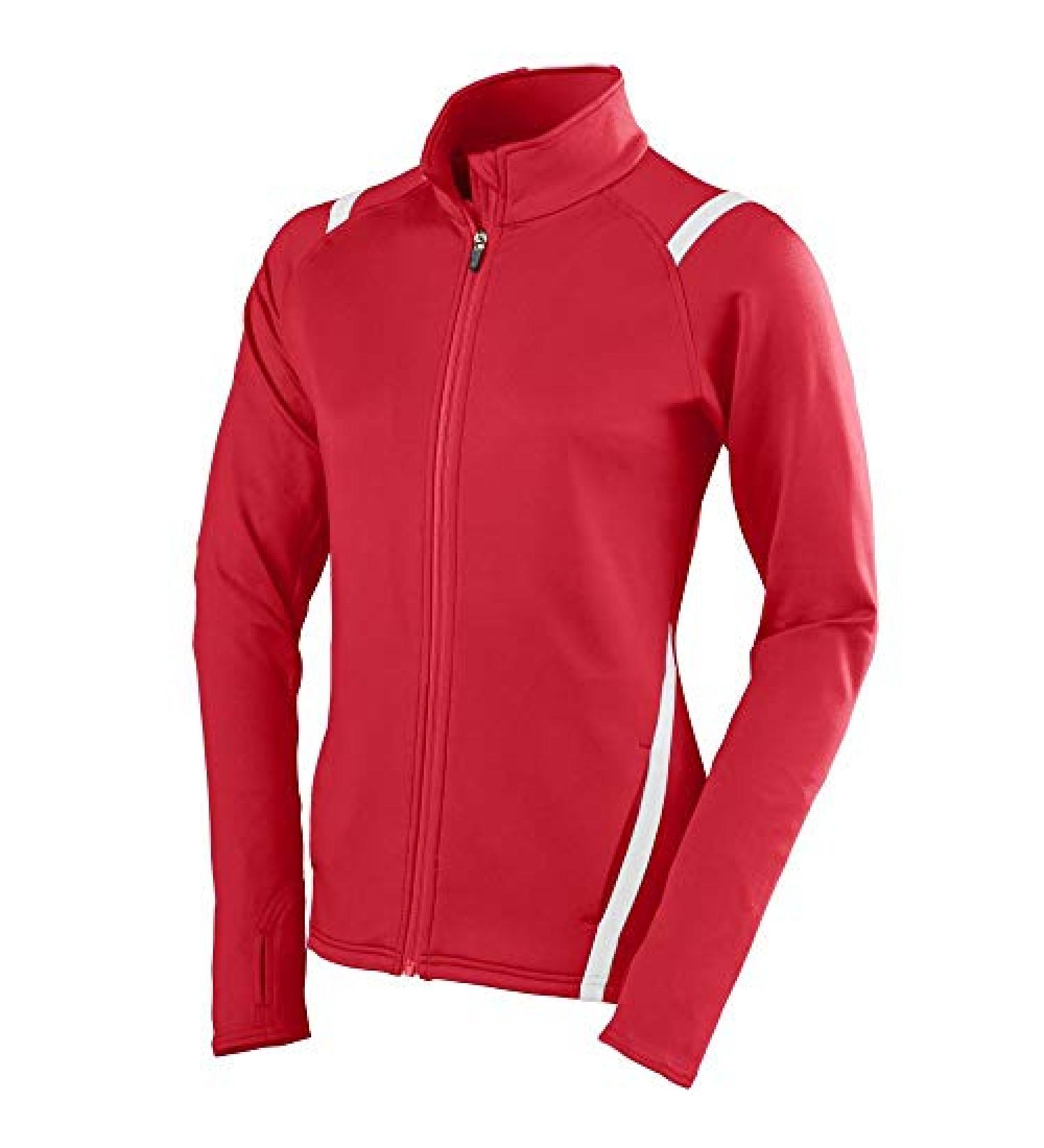 Augusta Sportswear Girls Freedom Jacket Medium - Red/White - Buy Online on GoSupps.com