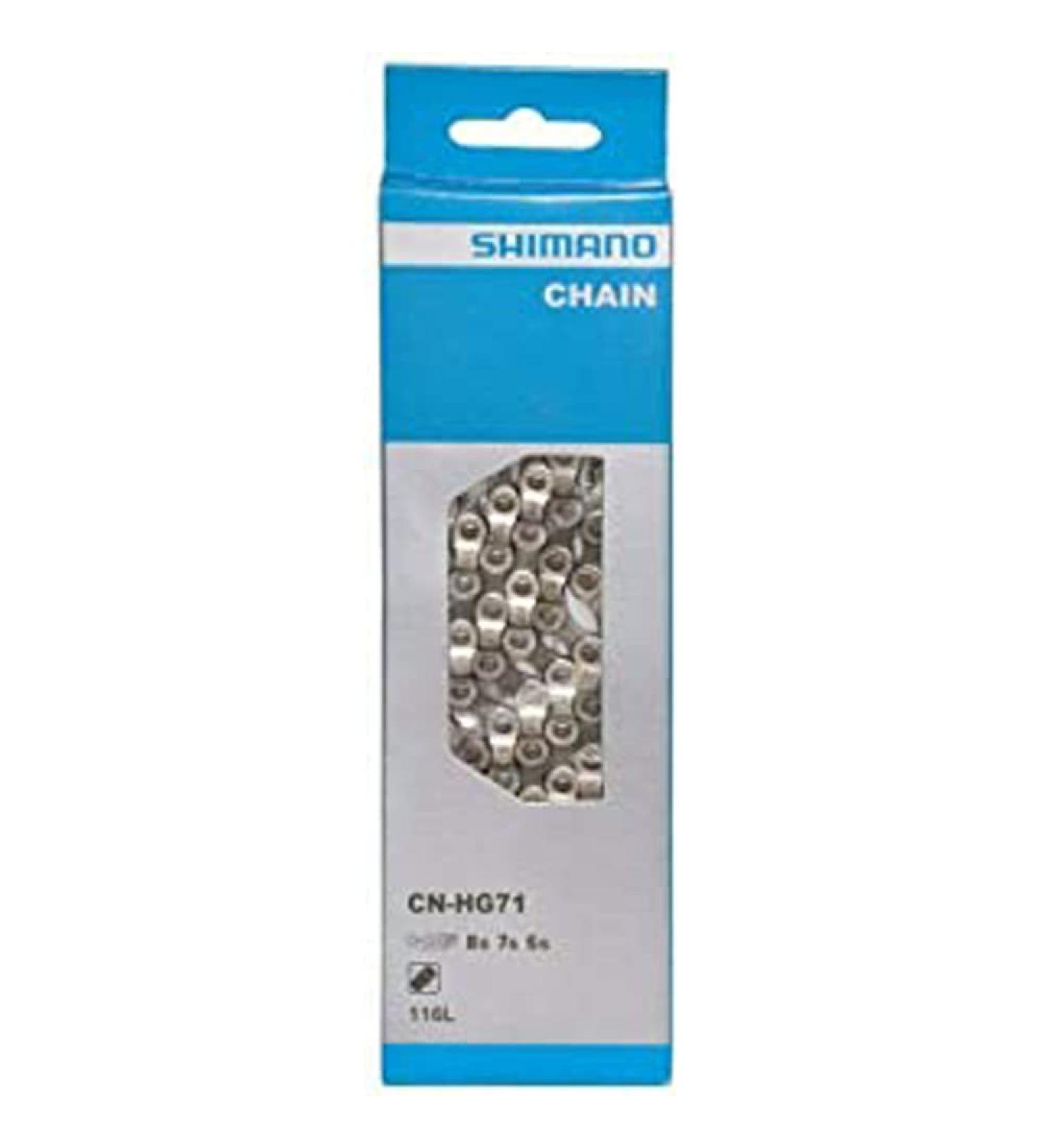 SHIMANO HG71 6/7/8-Speed E-Bike Rated Chain With UG-51 Quick Link