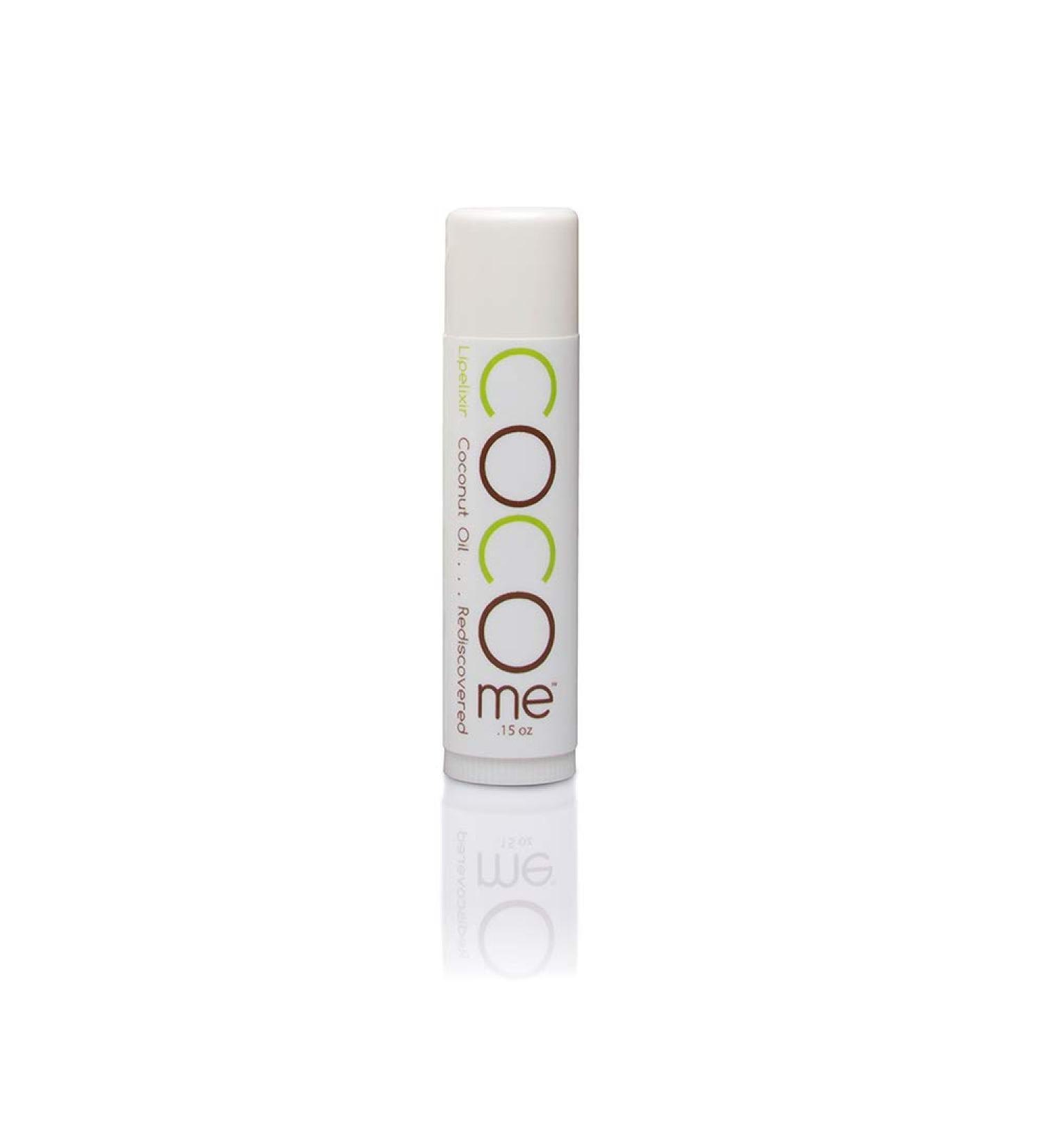 CocoMe Organic Lip Balm: Virgin Coconut Oil & Beeswax, Pack of 3 - Best Lip Repair, Moisturizer, and Protection for Honest Beauty - Dermatologist Recommended - Buy Online on GoSupps.com