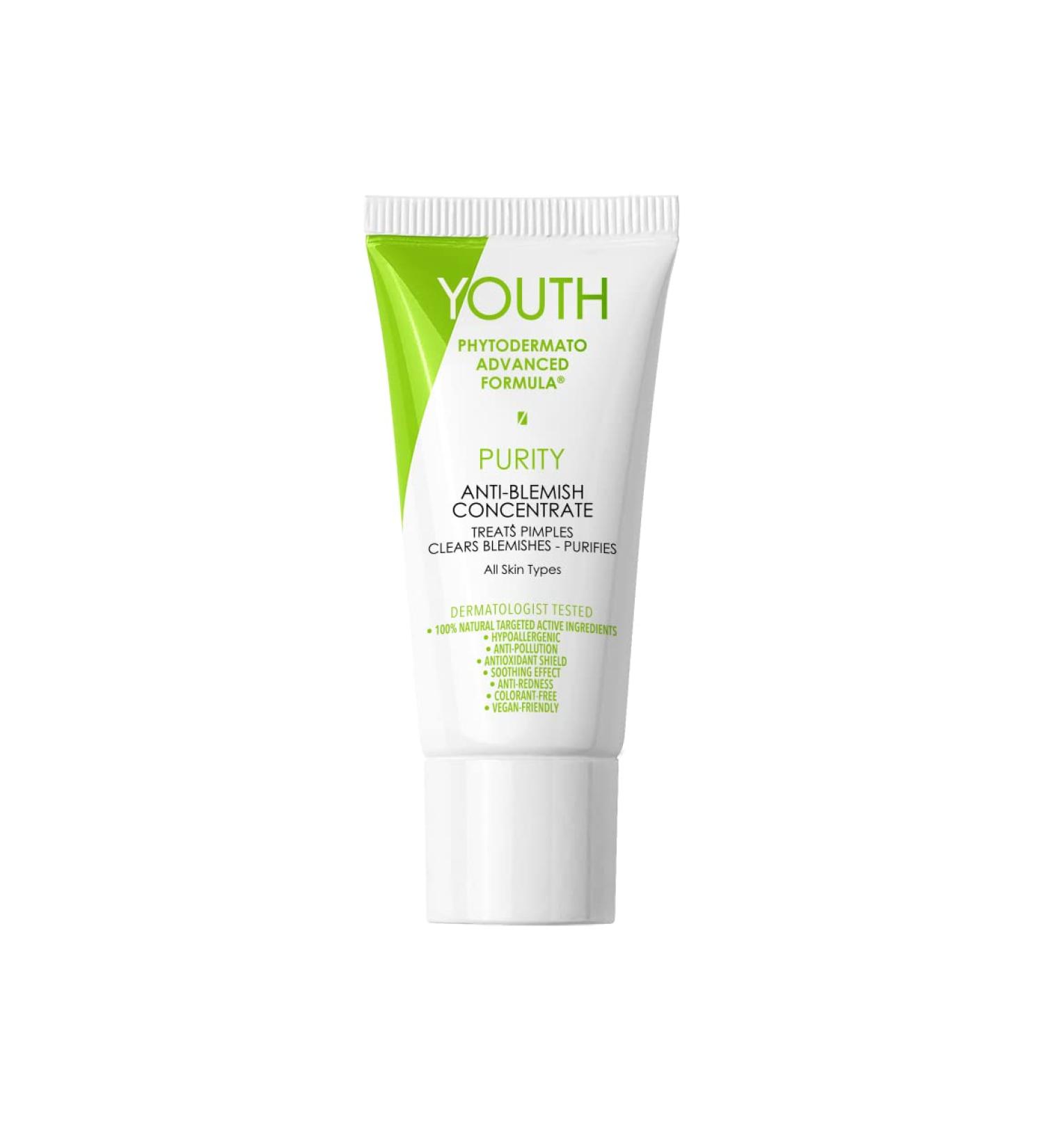 YOUTHPHYTO Advanced Anti-Blemish Gel - Purifying Pimple Rescue Concentrate | Clearer Healthier Skin | 0.7 Oz - International Shipping Available - Buy Online on GoSupps.com