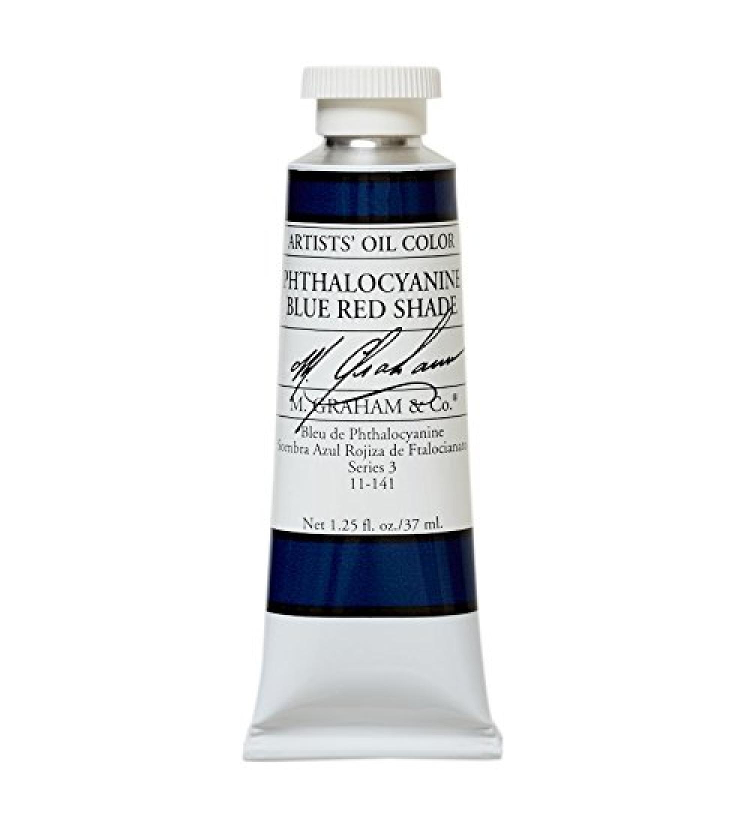 M. Graham & Co. Phthalocyanine Blue Red Shade Oil Paint
