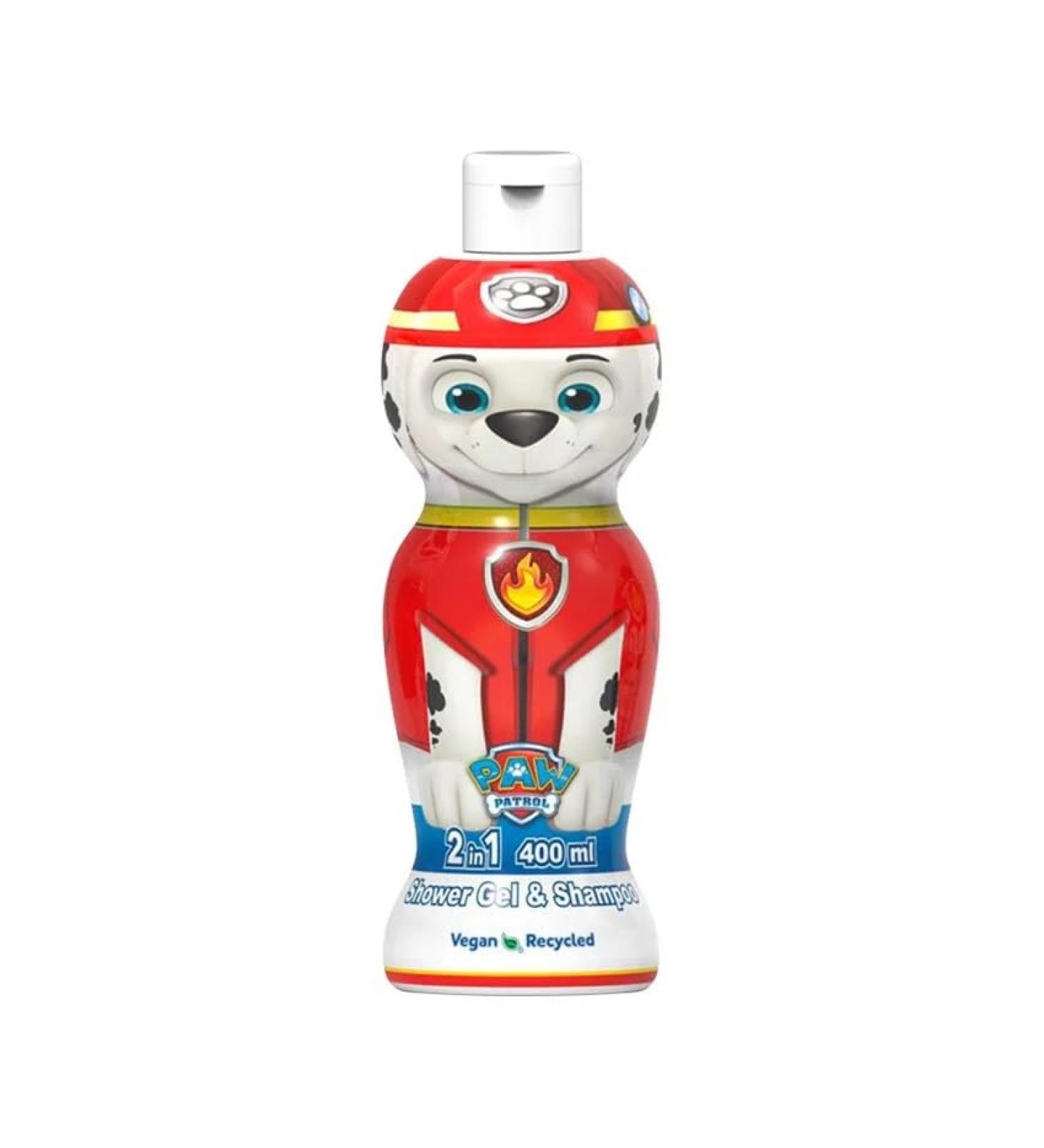 AIR-VAL INTERNATIONAL Air Val - 2 in 1 Shower Gel & Shampoo Marshall (Paw Patrol) - 400 ml