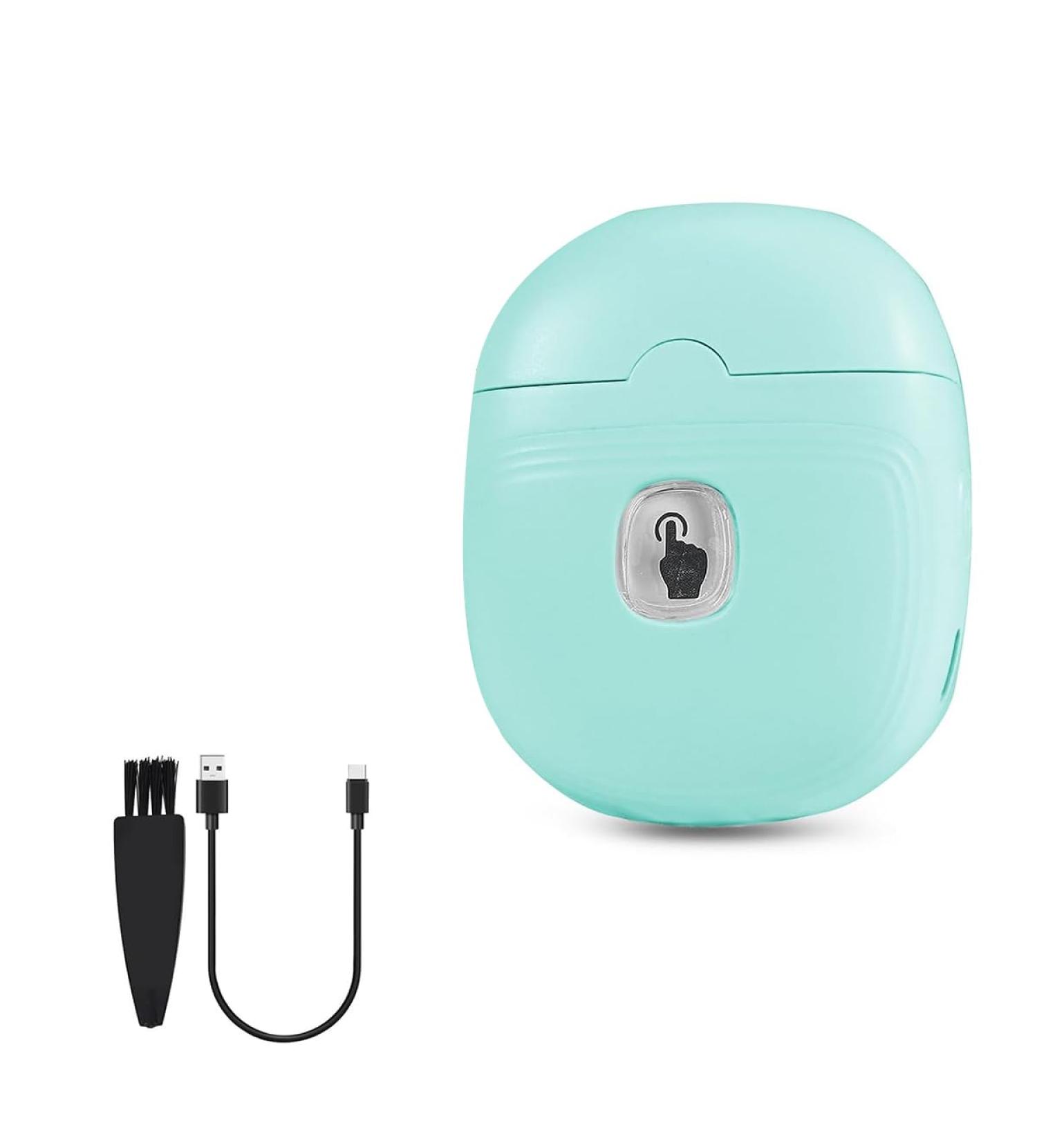 Axaooqeld Electric Nail Clipper Portable Automatic Nail Clippers for Adults Electric Nail Clippers Green Easy to Use - Buy Online on GoSupps.com