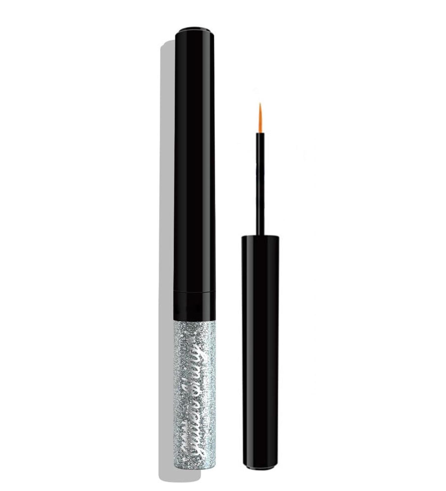 Pearlescent Eyeliner Liquid Glitter Eyeliner Eyeshadow Makeup Stage Show Makeup (silvery) - Buy Online on GoSupps.com
