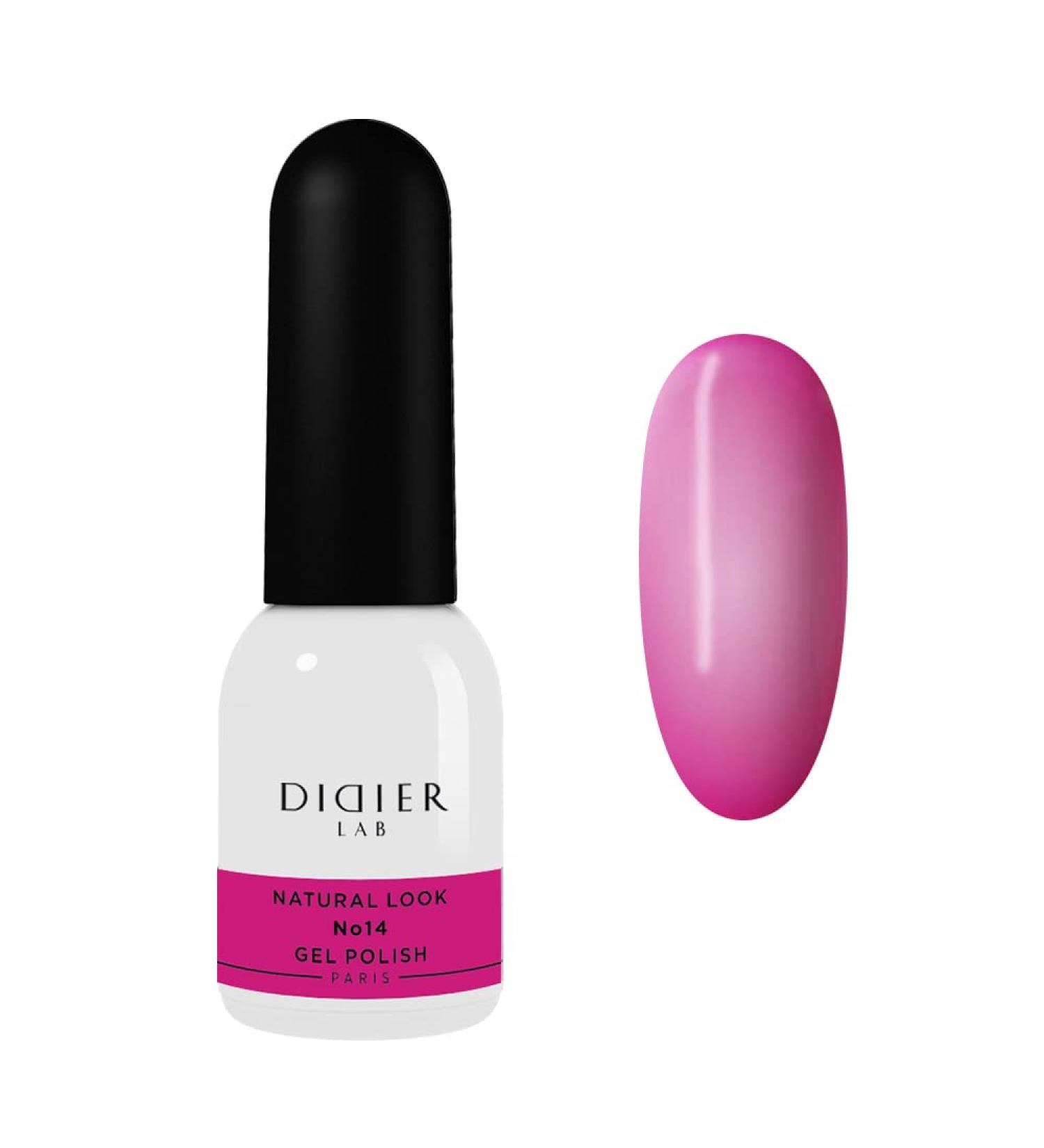 Didier Lab - Premium Gel Nail Polish Natural Look No14- Gel Nail Varnish - Nail Art - Long-Lasting Nail Polish - Easy to Apply - Gel Nails - Jelly Nail Polish - UV/LED - Chip Resistant - Buy Online on GoSupps.com