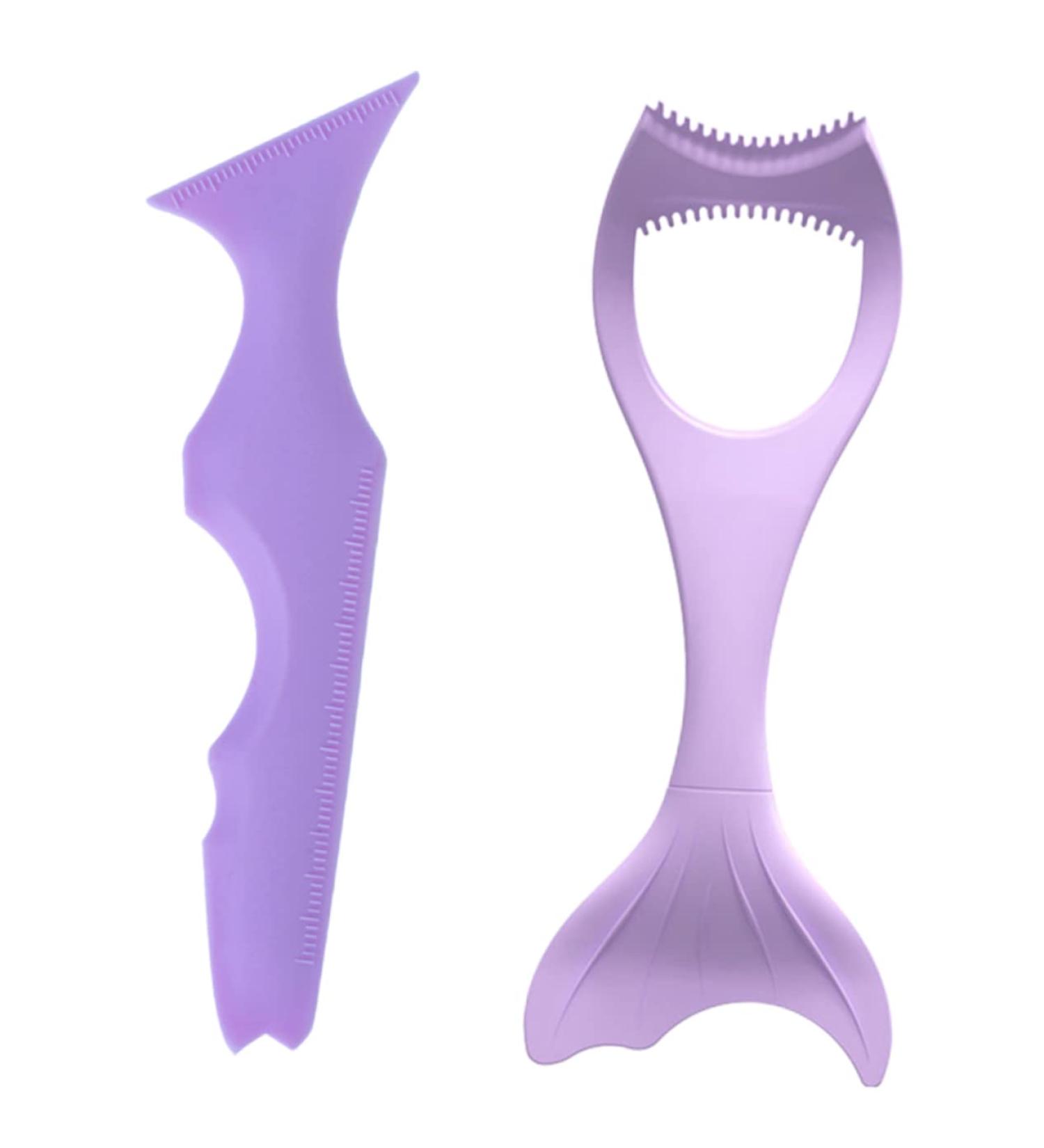 MAGICLULU 2pcs Women Make up Tools Lash Mascara Silicone Makeup Applicator Purple Thermostat - Buy Online on GoSupps.com