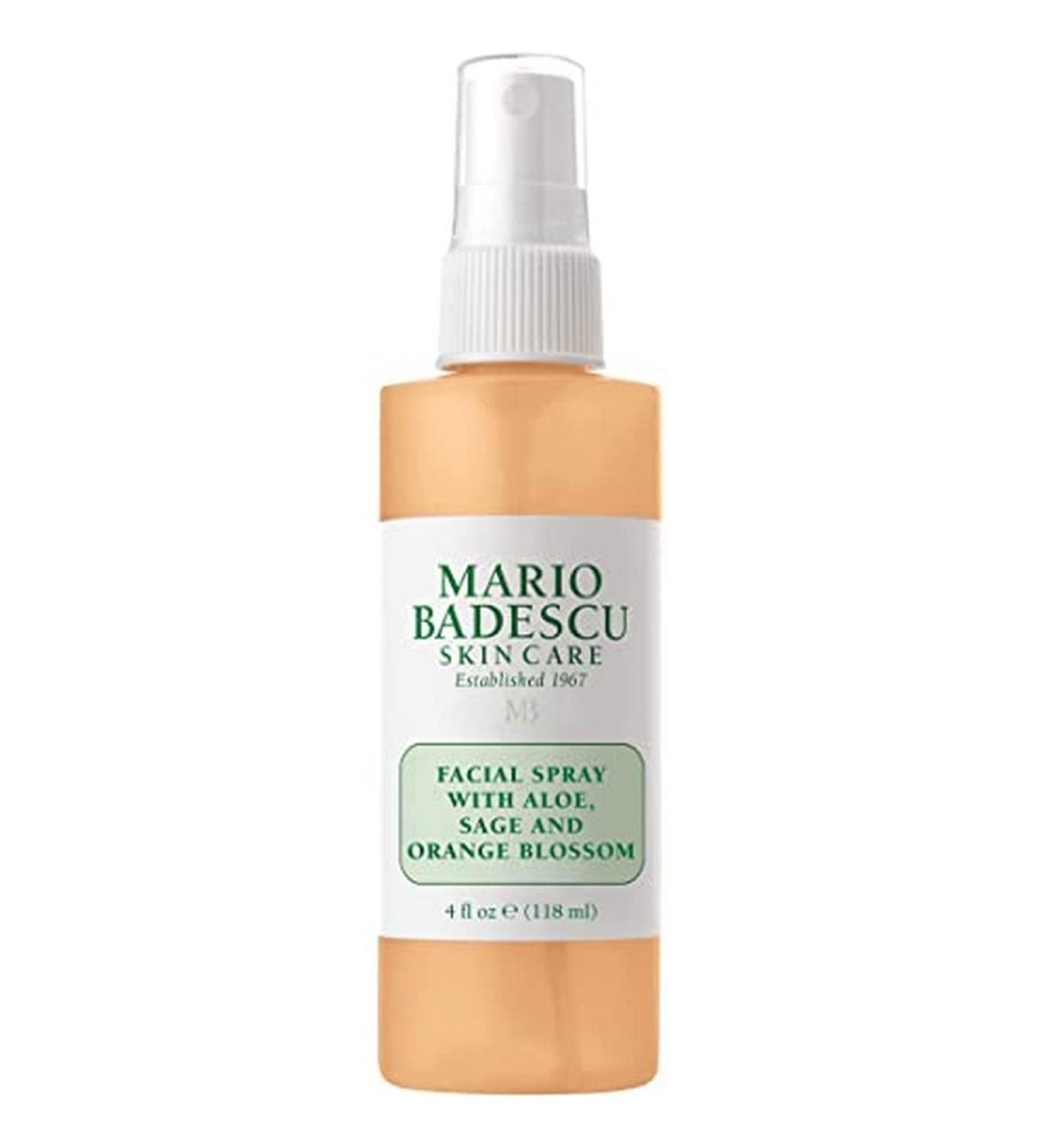 Mario Badescu Facial Spray W/Aloe Sage & Orange Blossom 118ml Aloe Sage Orange Blossom 118 ml (Pack of 1) - Buy Online on GoSupps.com