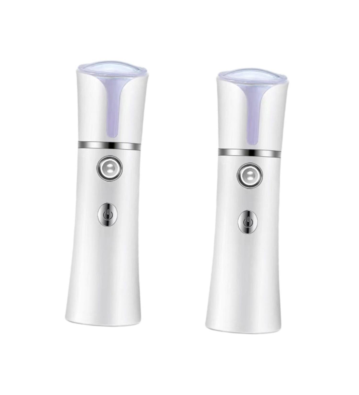 Beavorty 2 pcs Water Replenishing Instrument Spray Facial Vaporizer Humidifier facial spa steamer face 14.1x4cmx2pcs Whitex2pcs - Buy Online on GoSupps.com