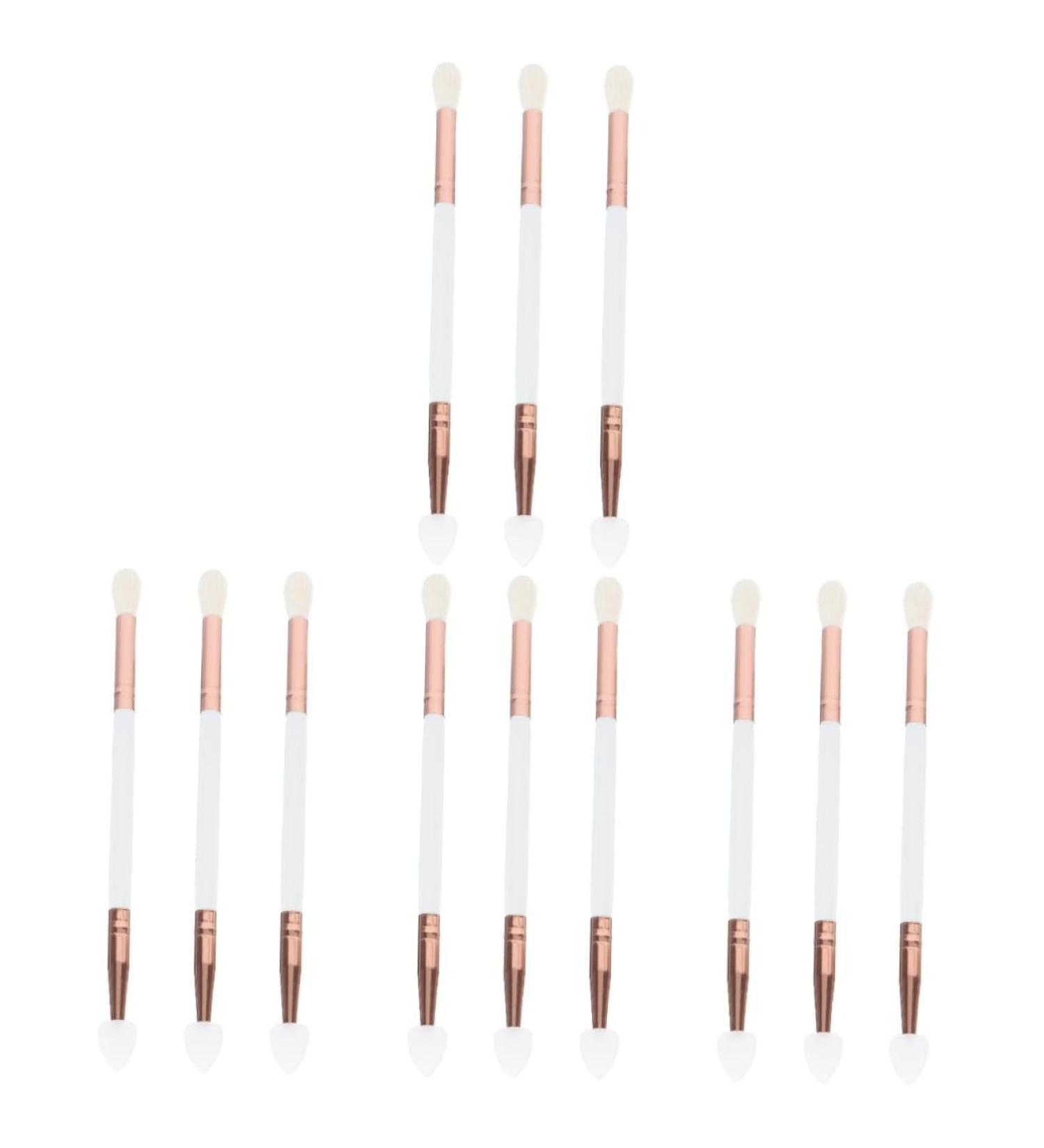 Baluue 12 Pcs Eye Shadow Brush Eye Shadow Makeup Tool Face Tools Convenient Eyeshadow Brush Wooden Handle - Buy Online on GoSupps.com