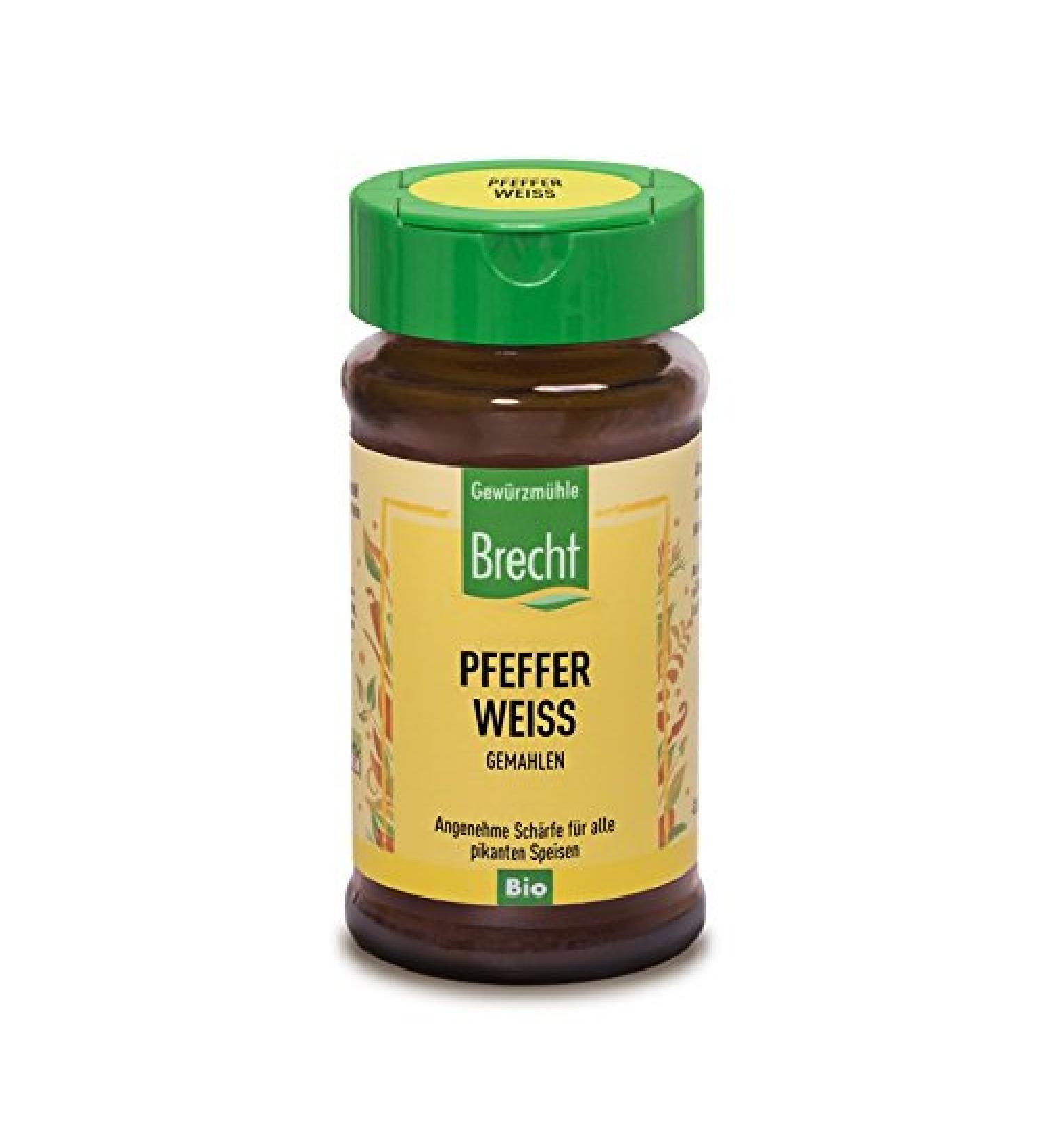 White ground pepper - glass (0.04 Kg)