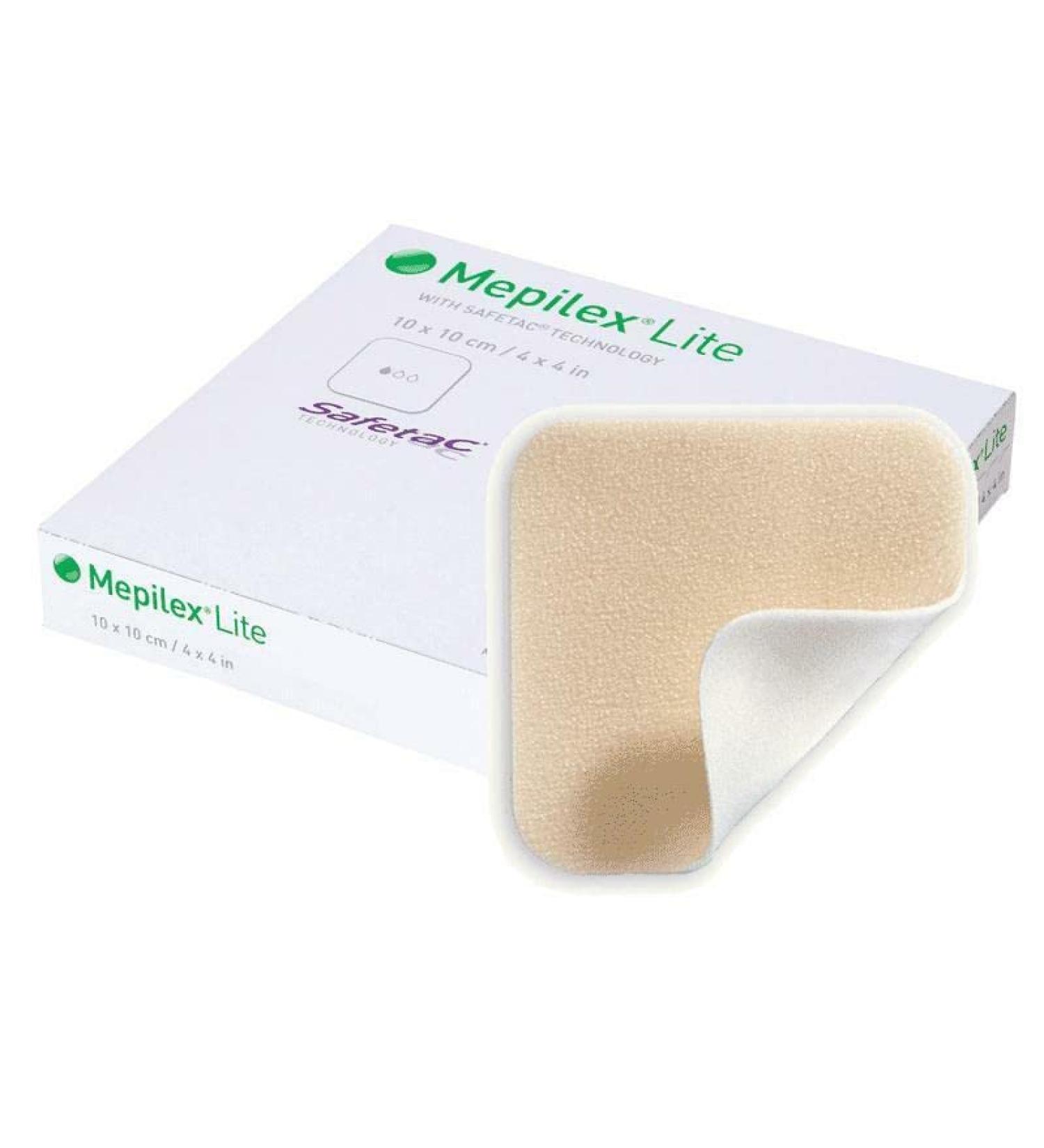 Molnlycke BX/5 MEPILEX LITE FOAM DRESSING SIZE 10CM X 10CM - Buy Online on GoSupps.com