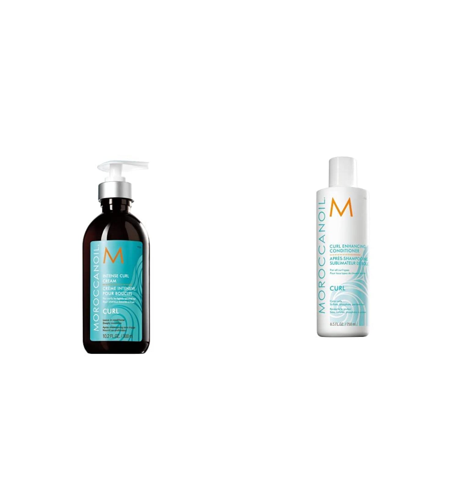 Moroccanoil Intensive Lockencreme & Conditioner Bundle - 300ml & 250ml | Best for Curly Hair Care - Buy Online on GoSupps.com