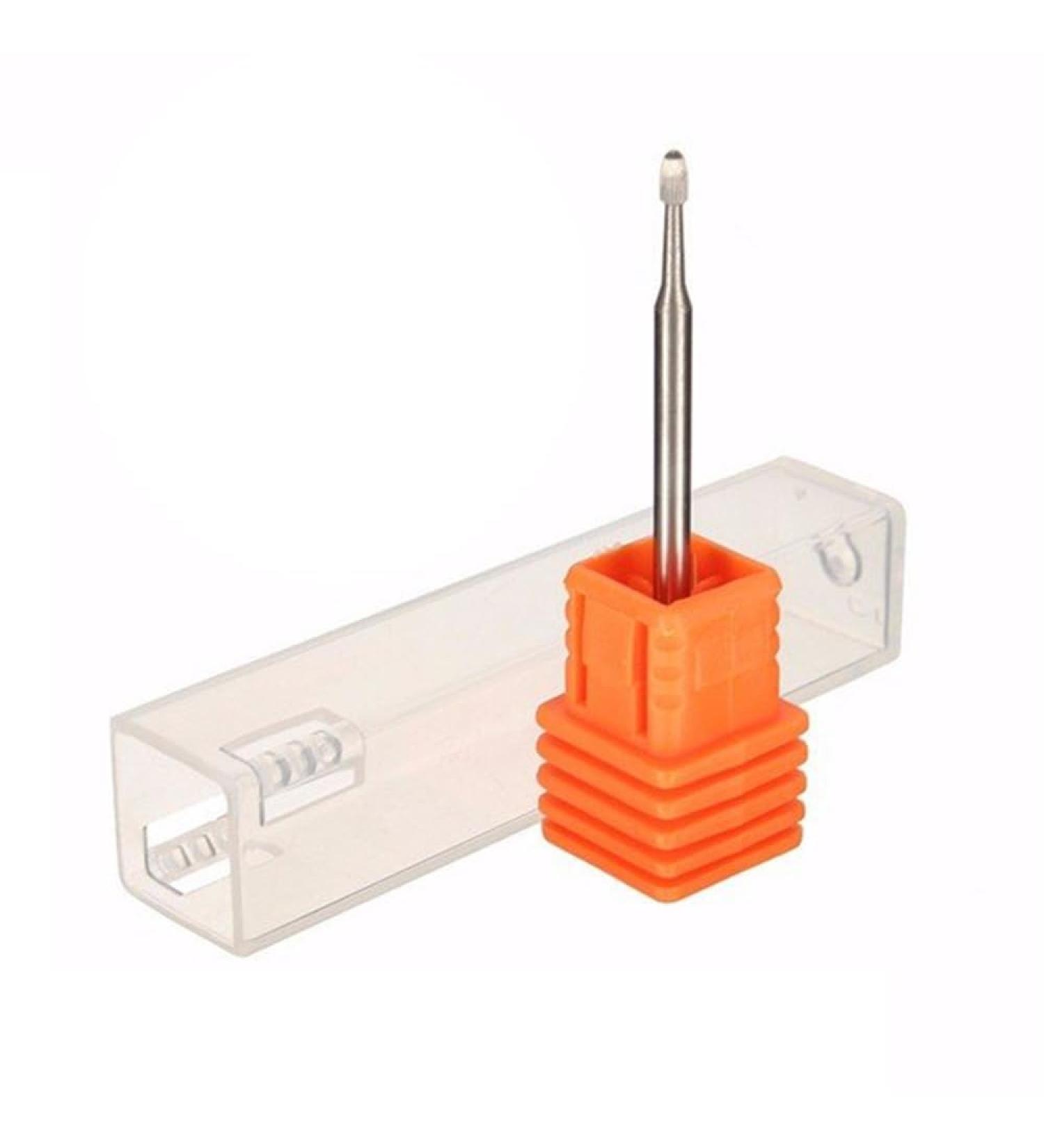 3mm Electric Carbide Nail Drill Bit Silver Nail Art Drill File Bits