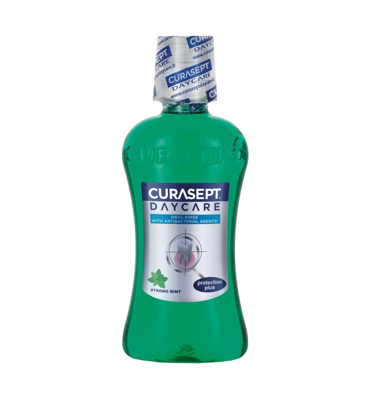 Curasept Daycare Mouthwash CPC Protection plus Strong Mint 250 ml