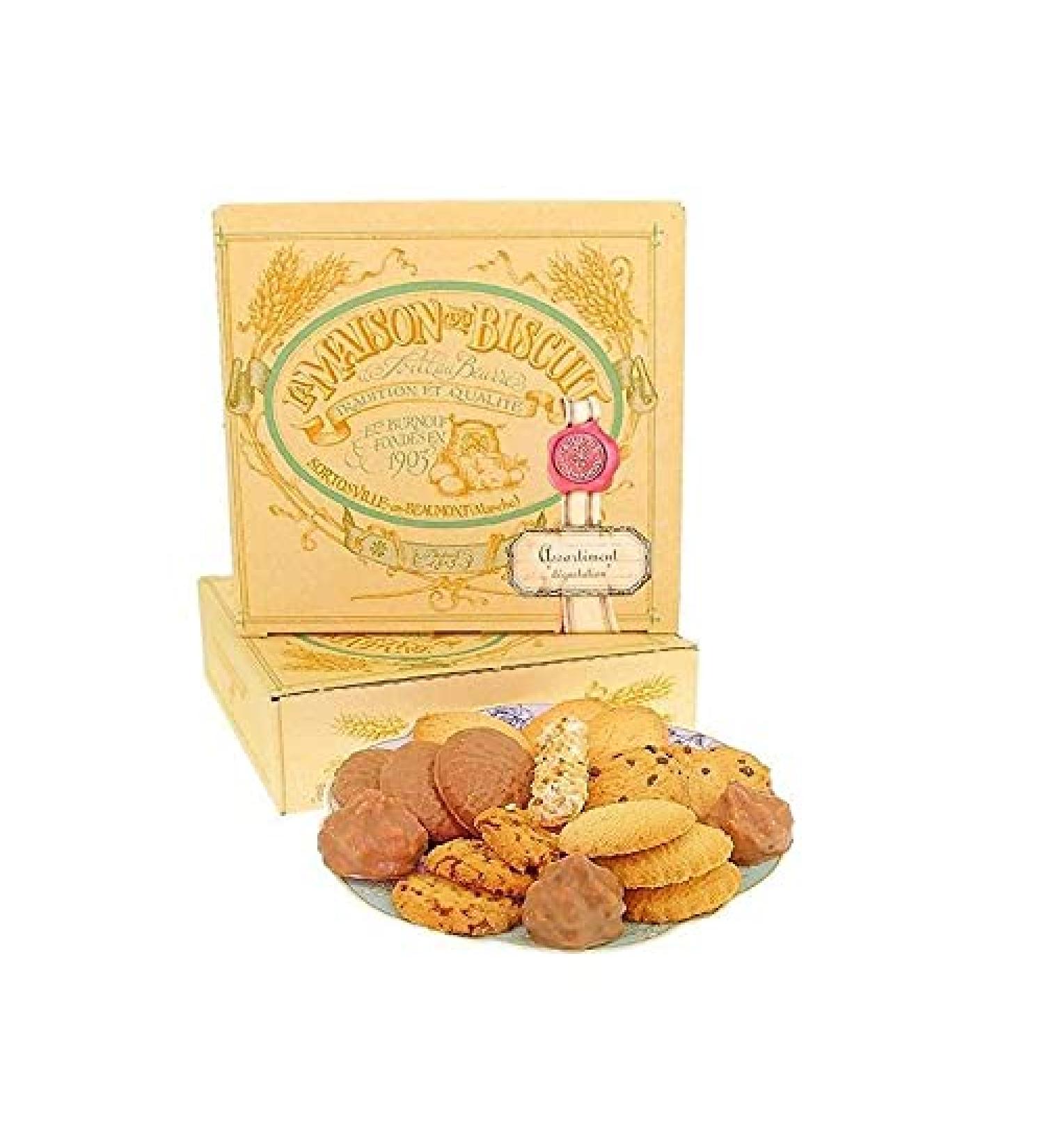 La maison du biscuit The Biscuit House - Assortment of biscuits 500g - Made in Calvados