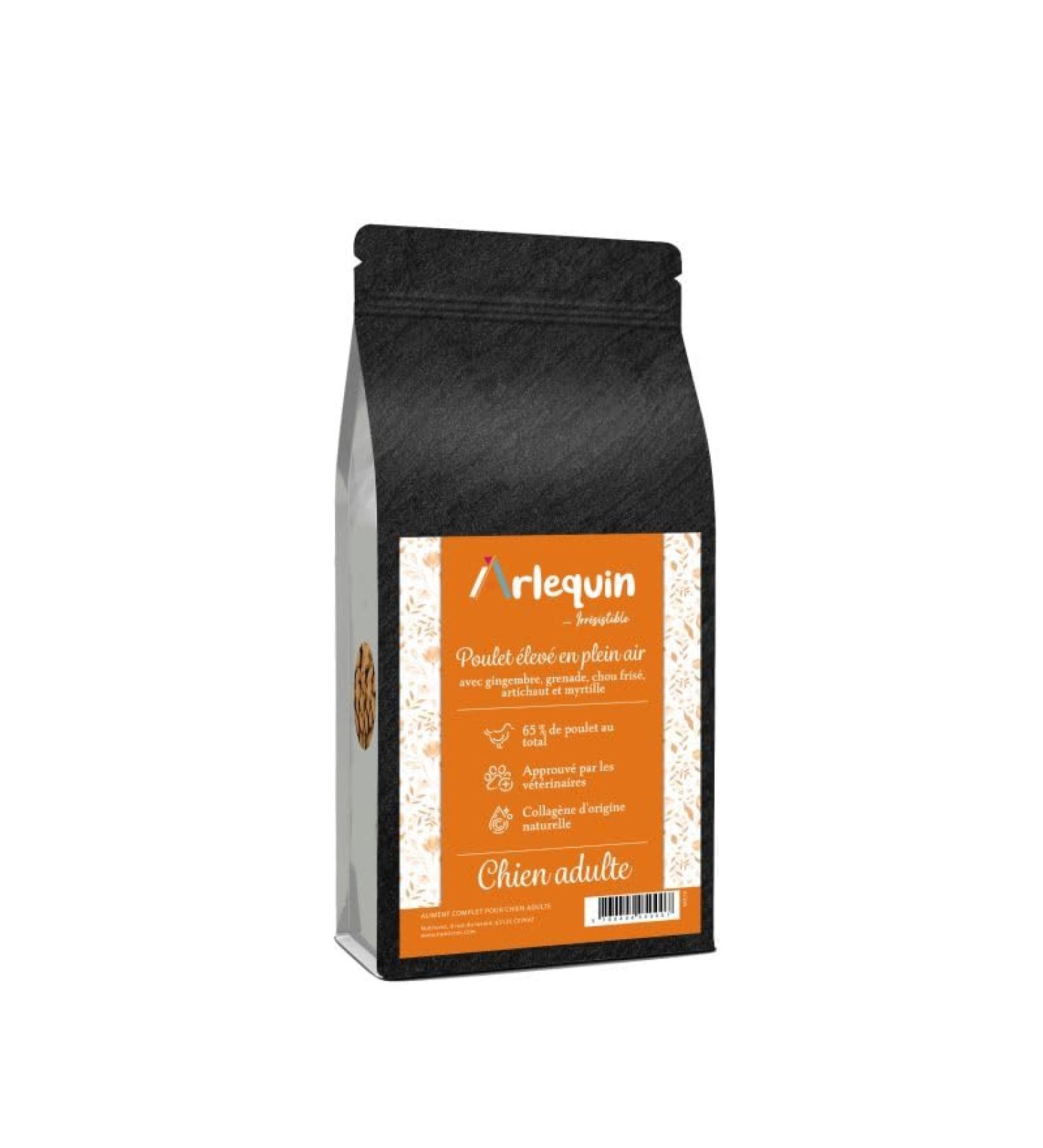 Arlequin Irresistible Grain-Free Superfood Dog Croquettes with Free-Range Chicken - Buy Online on GoSupps.com