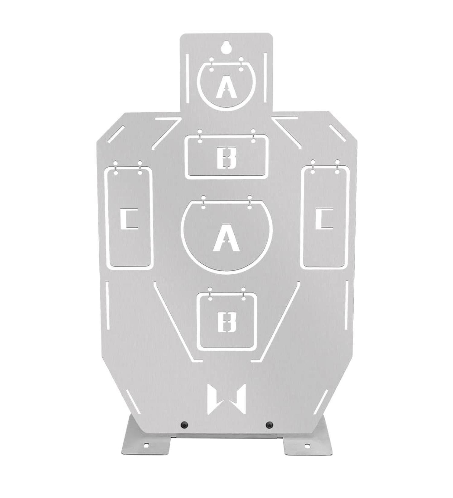 DoxiGlobal 16 Steel Shooting Target Plates for Range Practice with Rifles, Handguns & Shotguns - Ideal for Tactical Training & Airsoft - Buy Online on GoSupps.com
