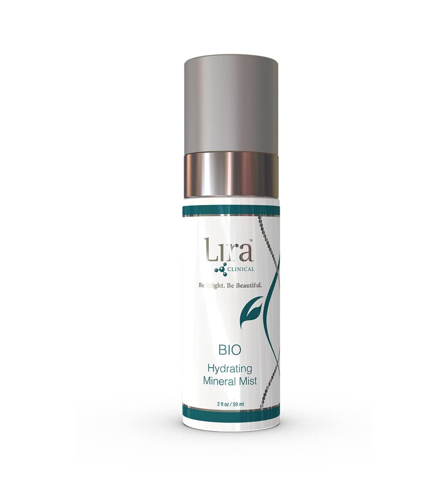 Lira Clinical Bio Hydrating Mineral Mist - Calming & Brightening Face Spray with Plant Stem Cells - 2 Oz - Hydrating Facial Mist for All Skin Types - International Shipping Available - Buy Online on GoSupps.com