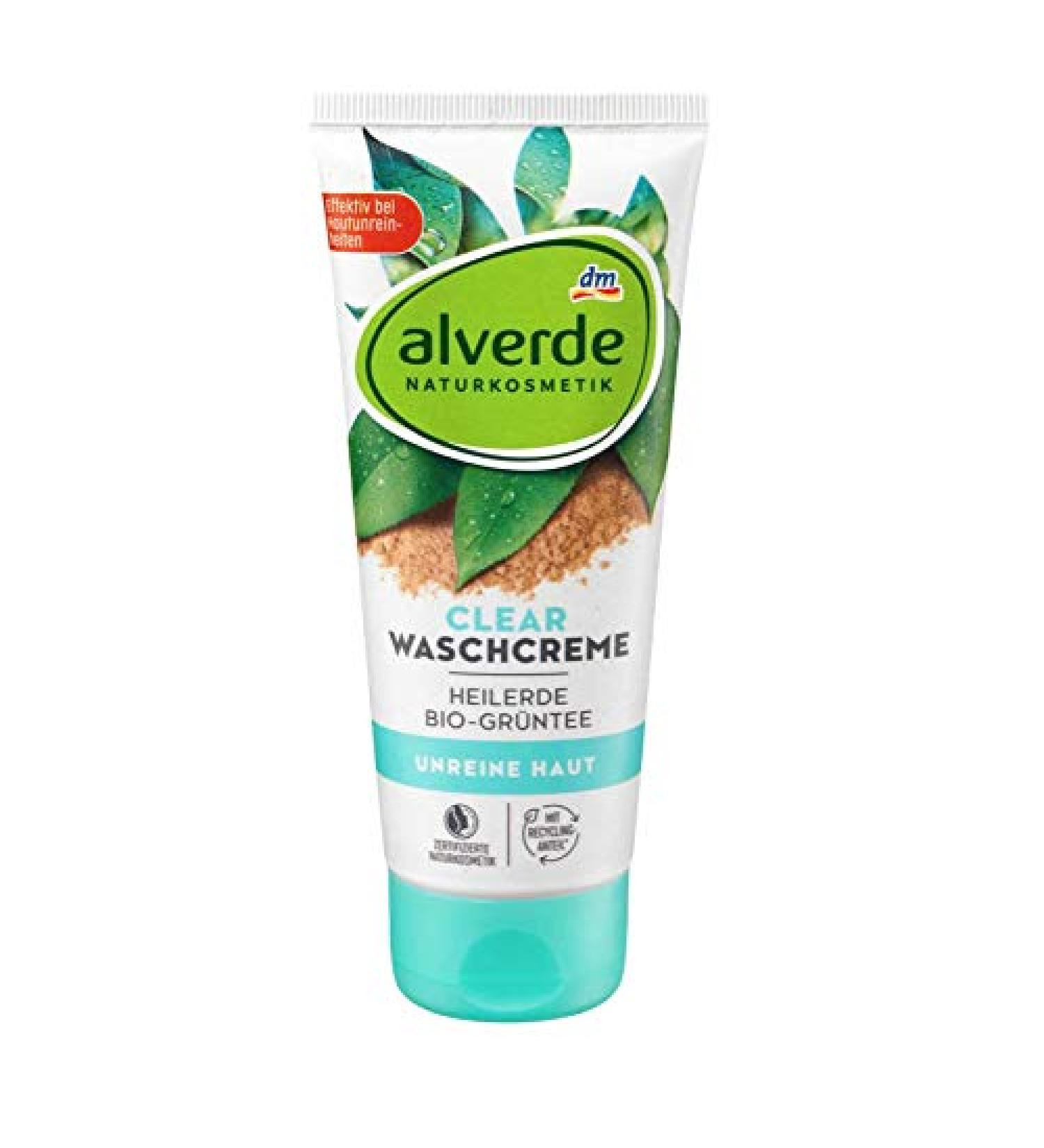 Alverde alverde Naturco-scetique Clear Healing Clay Wash Cream 1 x 100 ml