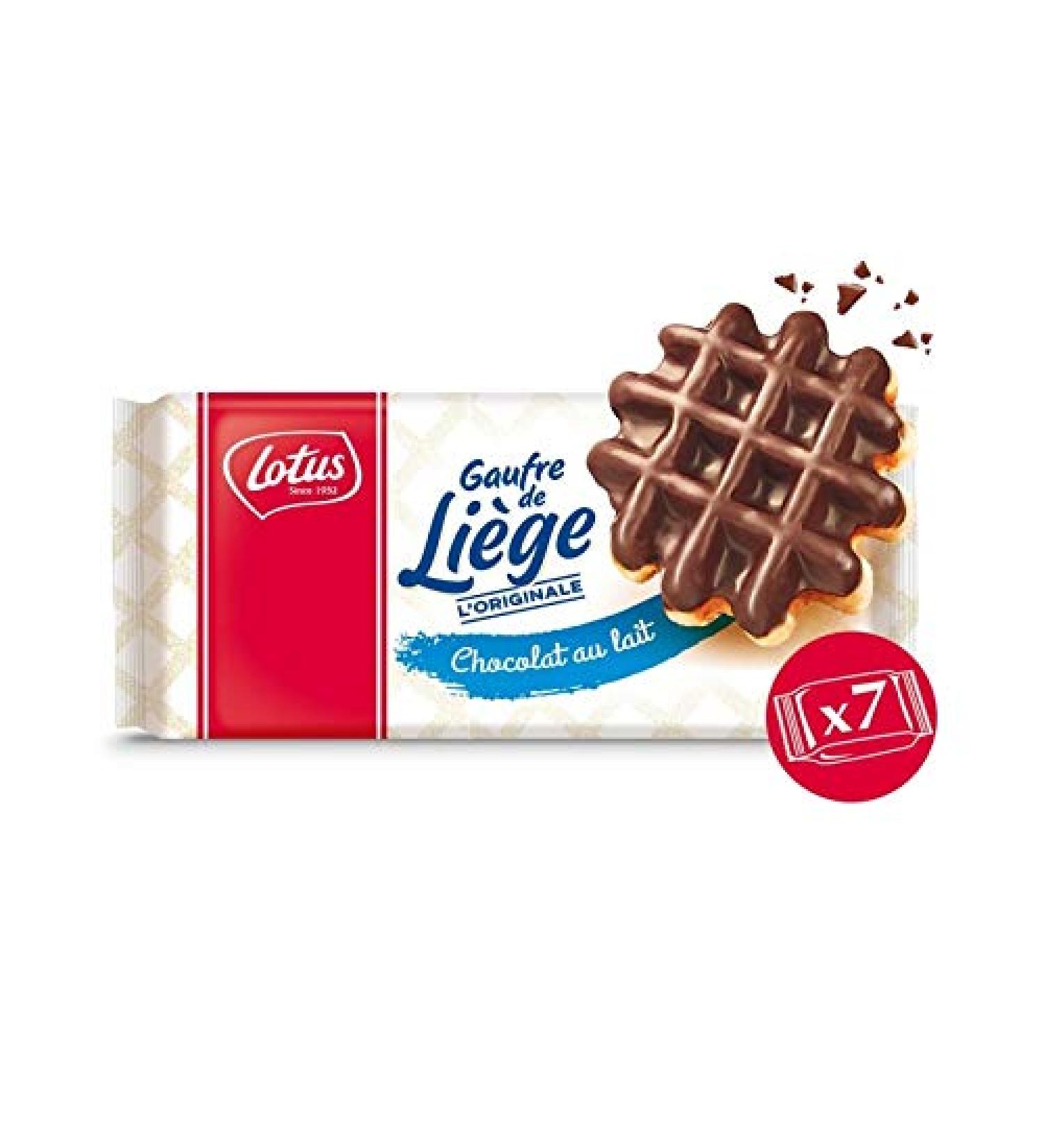 LOTUS - Milk Chocolate Li ge Waffles 363G - Pack of 4 - Buy Online on GoSupps.com