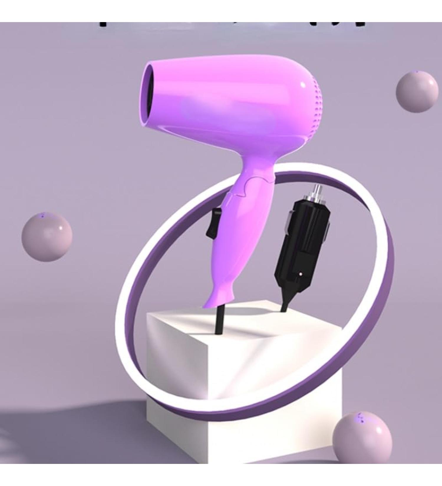 Occus Car Mounted Hair Dryer 12 V24v Heating and Cooling Air Portable Hair Dryer Small Power Car Quick Drying Hair Dryer Hair Care| | - - (Color: 12v) - Buy Online on GoSupps.com