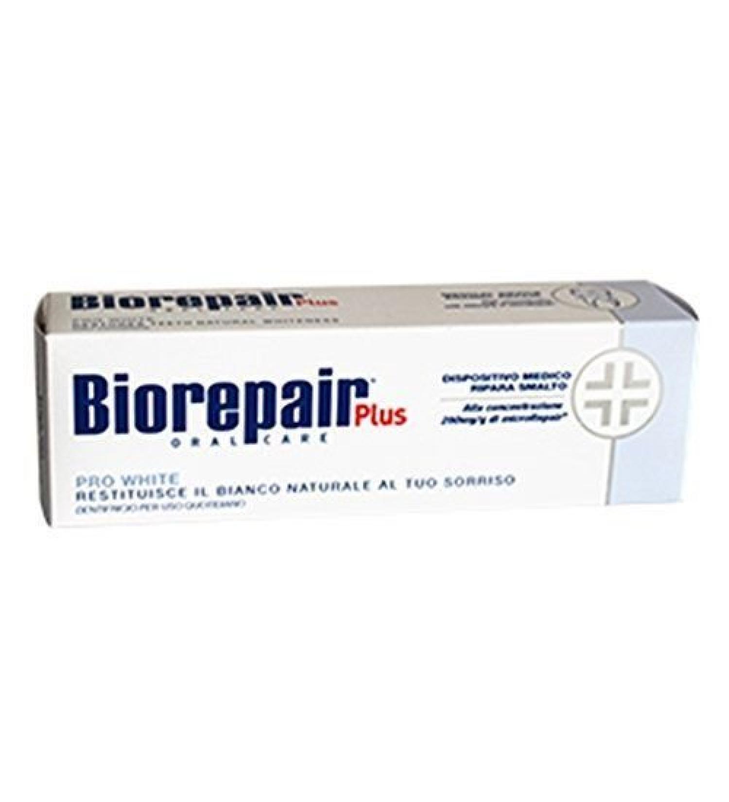 Biorepair Pro White Daily Toothpaste - 2.54fl.oz (75ml) - Whitening Teeth Care - Buy Online on GoSupps.com