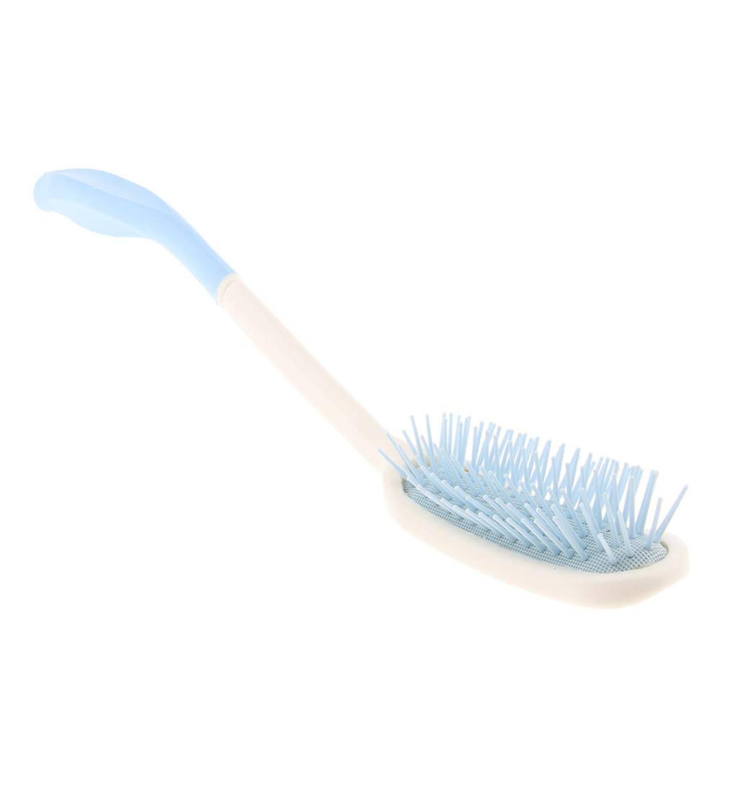 Long Hairbrush Handled Brush for Elder Arthritis Styling Scalp Massage - Buy Online on GoSupps.com