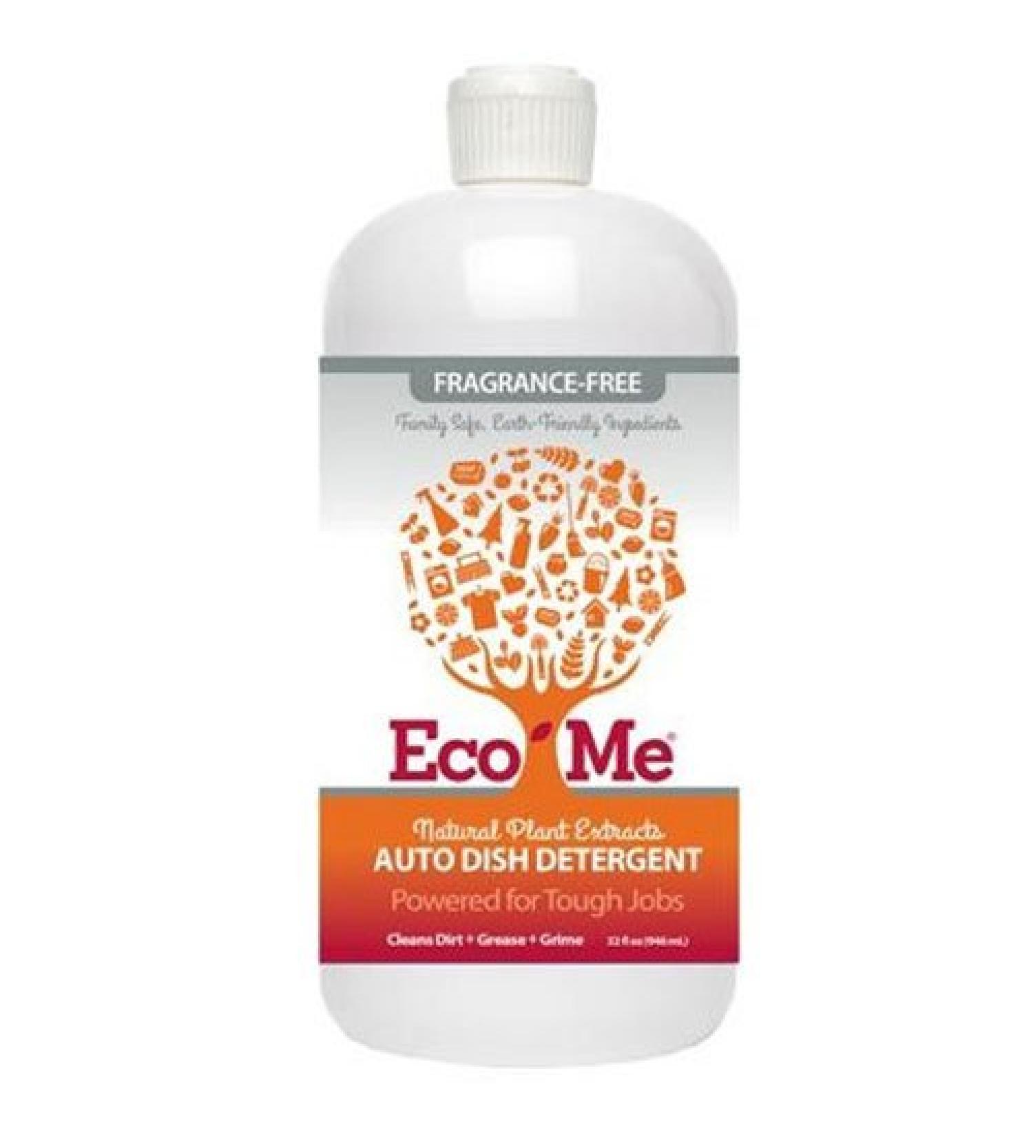 Eco-Me Dish Soaps Auto Dish Detergent Fragrance-Free 32 fl. oz. (a) - 2pc