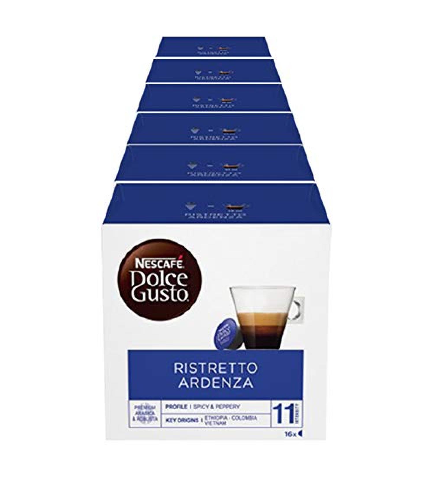 Nescafè(R) Original Kaffee Kapseln Dolce Gusto Ristretto Ardenza - 96 Kapseln