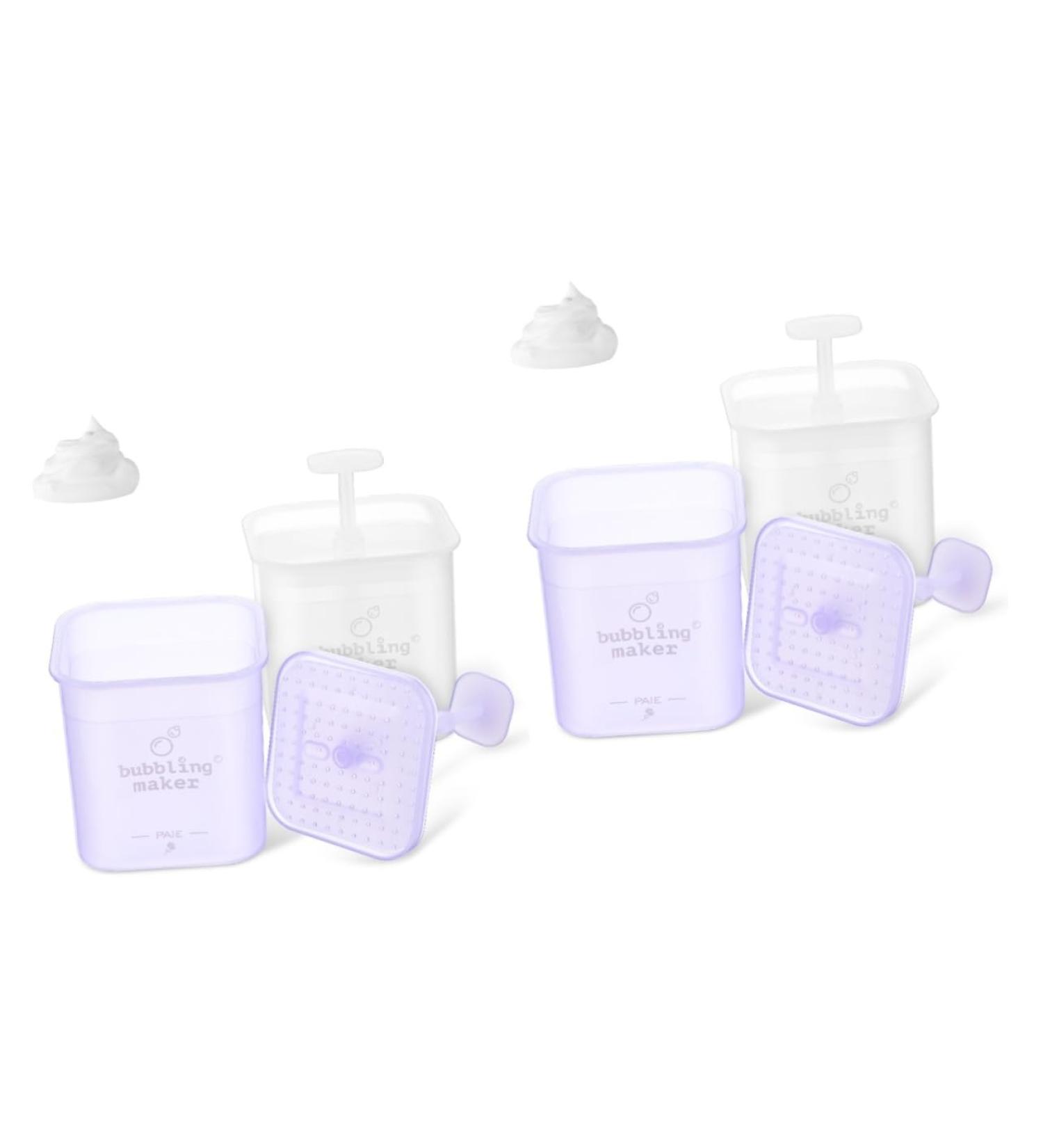 Baluue 4 Pcs Shampoo Foamer Plastic Marshmallows Foam Maker For Shampoo Foam Maker Cup 11.00X7.50X7.50CMx2pcs As Shownx2pcs - Buy Online on GoSupps.com