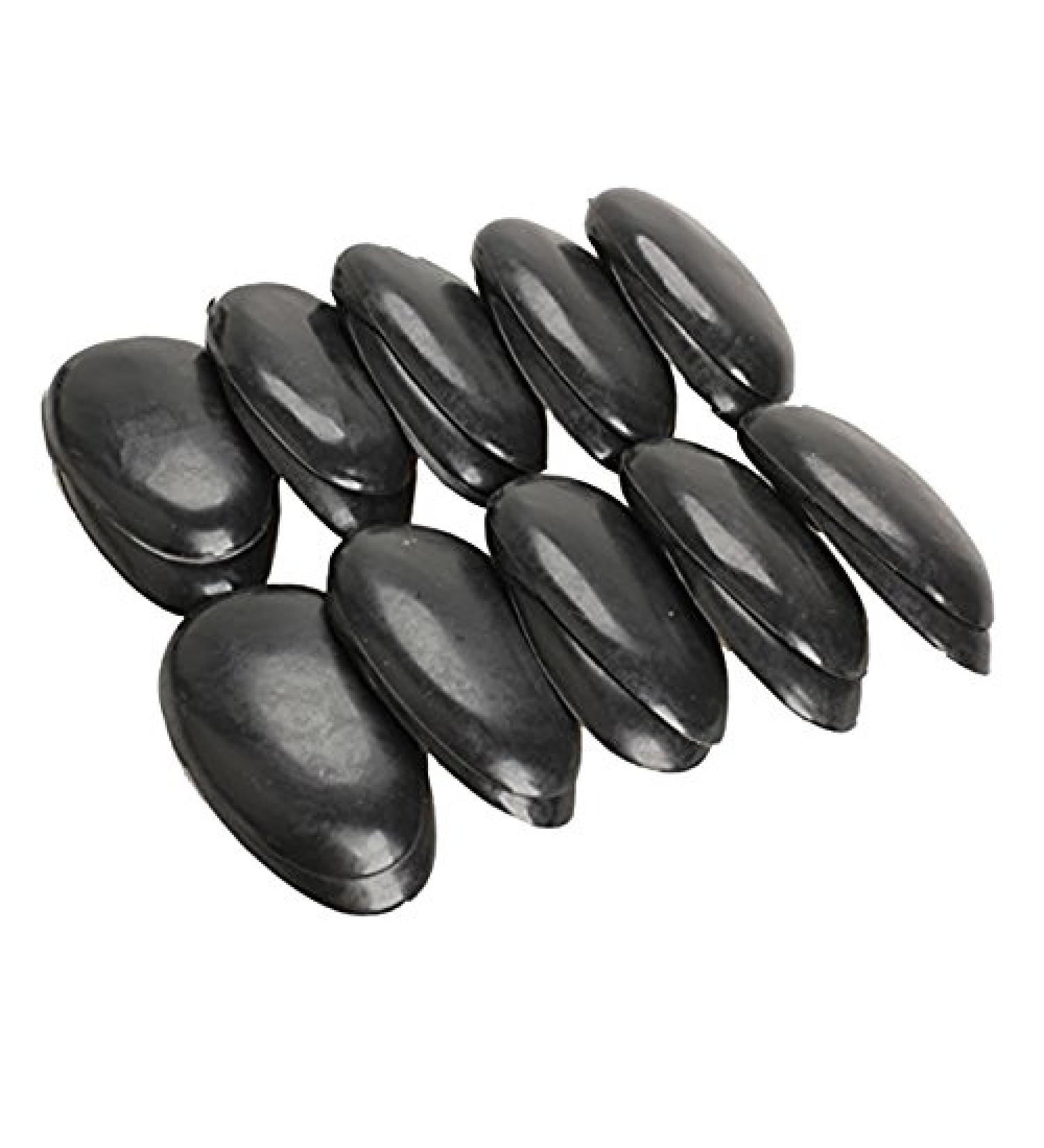 Eduuyvee 10 Pairs Black Plastic Hairdressing Dye Coloring Ear Cover Protector - Buy Online on GoSupps.com