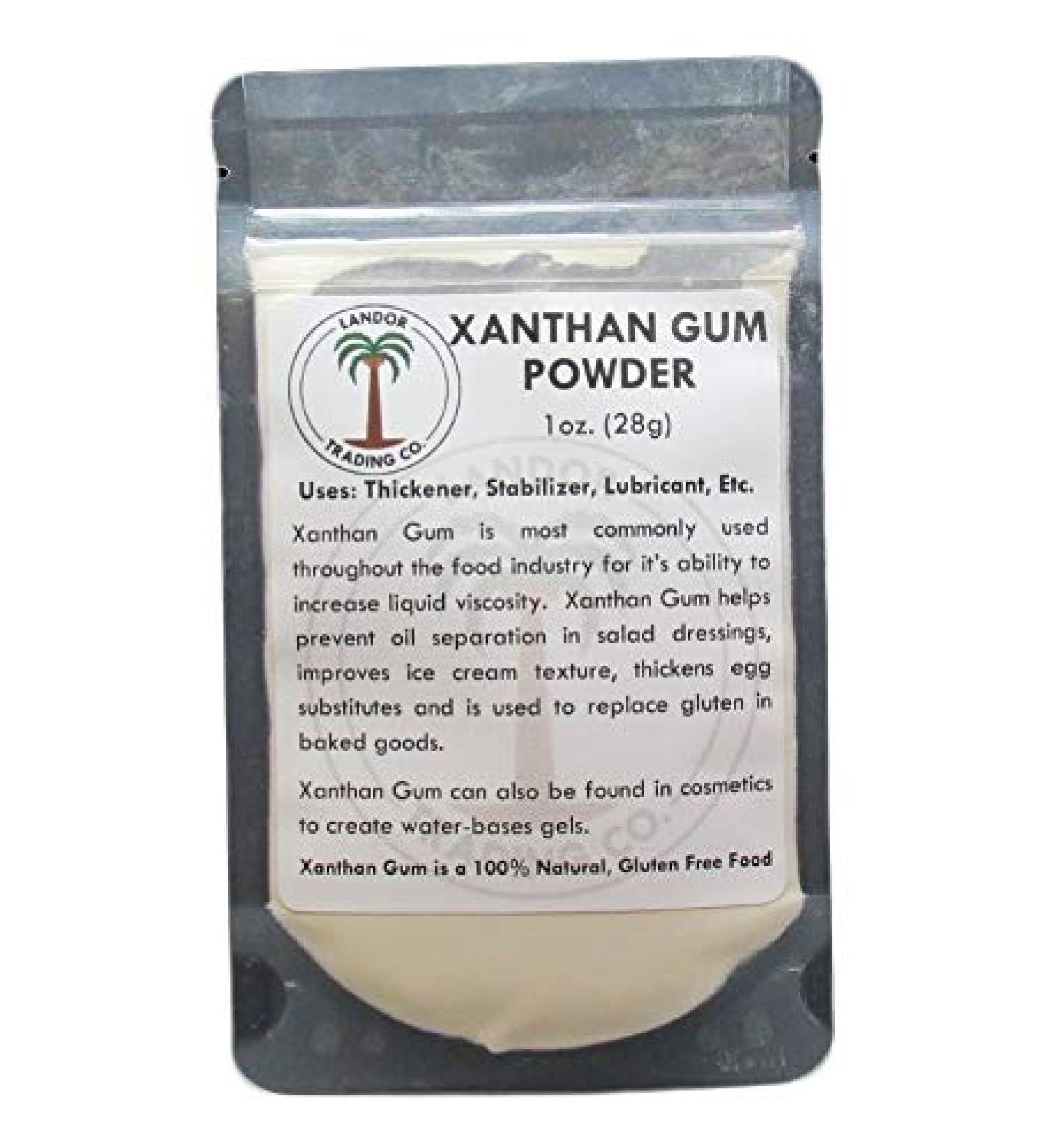 Xanthan Gum 1oz - Premium Food Grade Thickener - Buy Online on GoSupps.com
