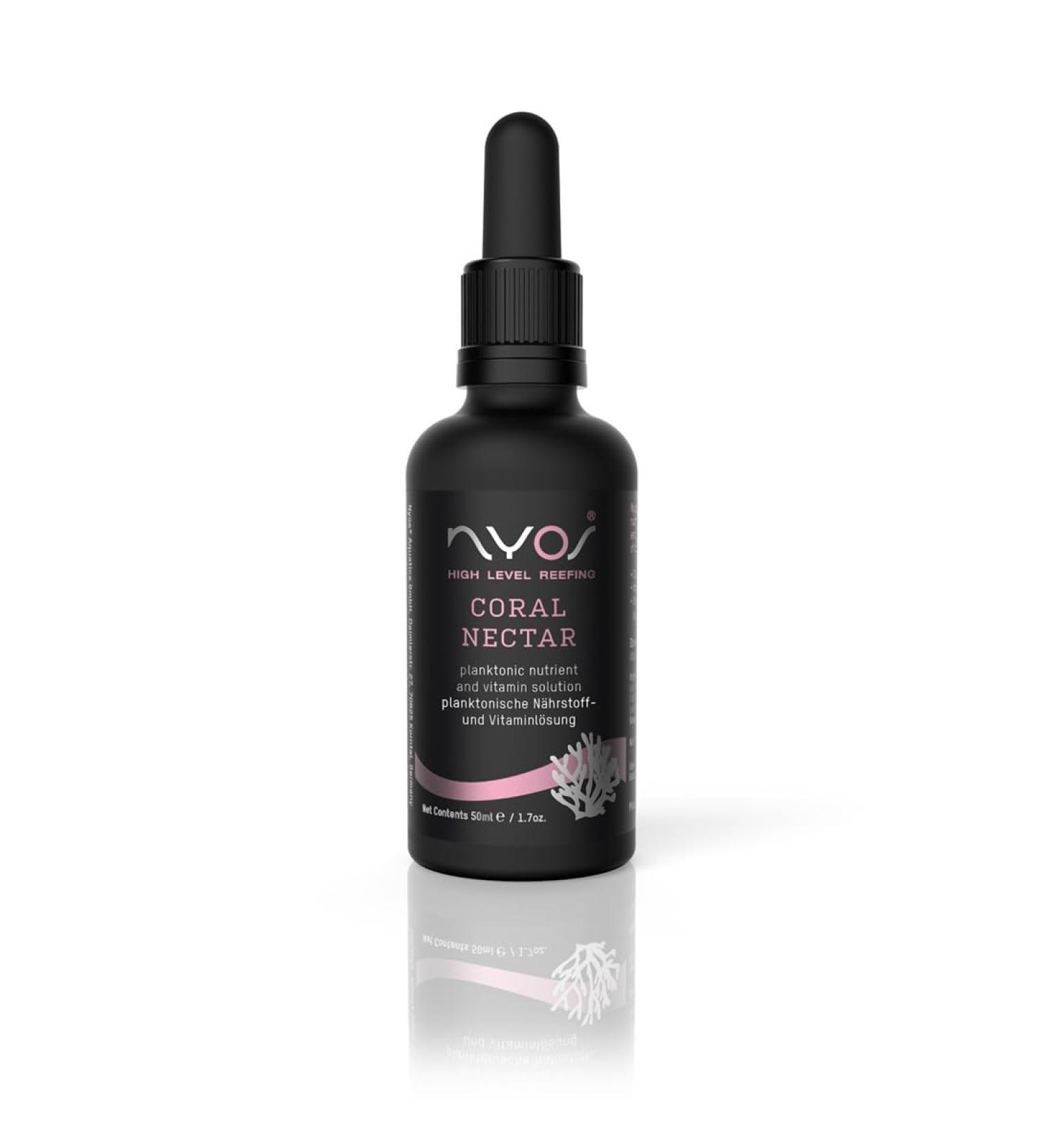 NYOS Coral Nectar 50 ml - Planktonic nutrient & vitamin solution promotes coral growth & color intensity