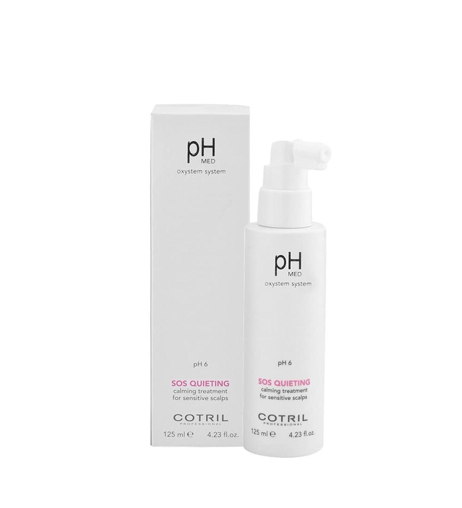 Cotril pH Med Sos Quieting Calming Treatment for Sensitive Scalps 125ml - Sensitive and Sensitive Lotion