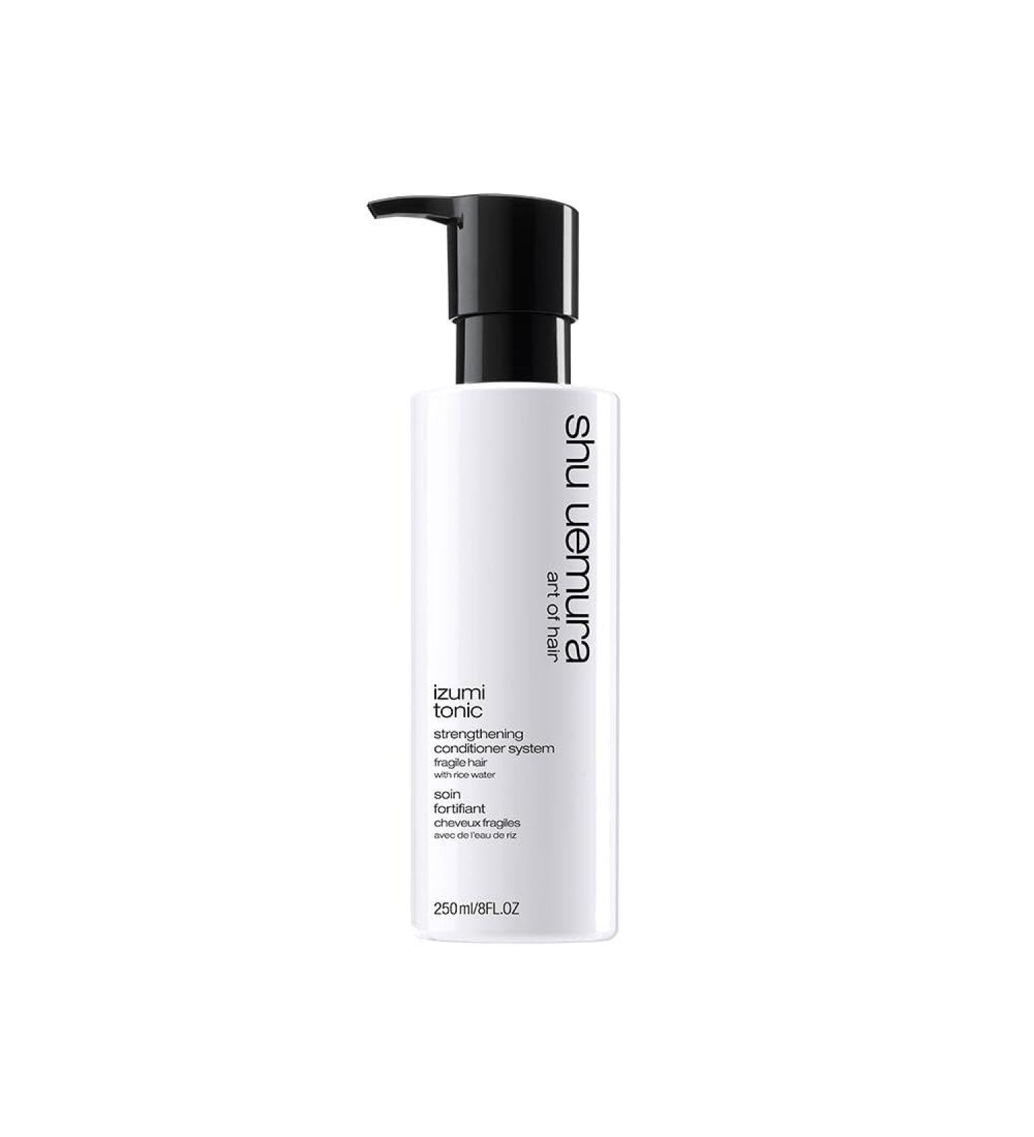 SHU UEMURA ART OF HAIR - Izumi Tonic - Apr s Shampoing fortifiant - Renforce & Hydrate la Masse Capillaire - Formule Enrichie en Eau de Riz - Cheveux Fins Fragiles & Cassants - 250ml - Buy Online on GoSupps.com